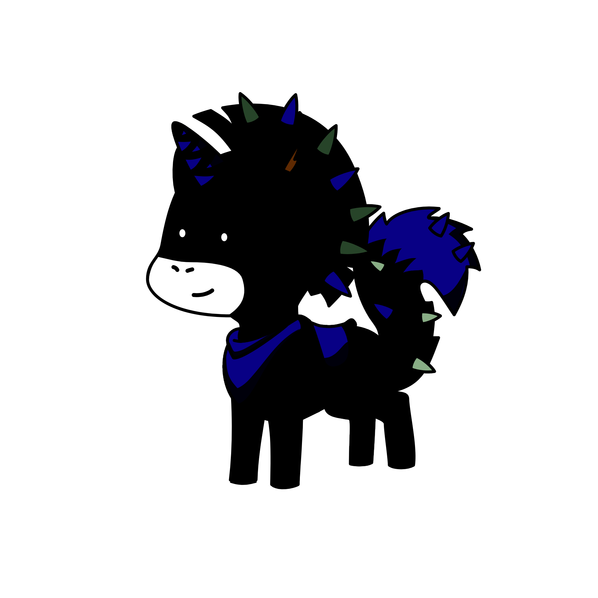 Evil, the unicorn