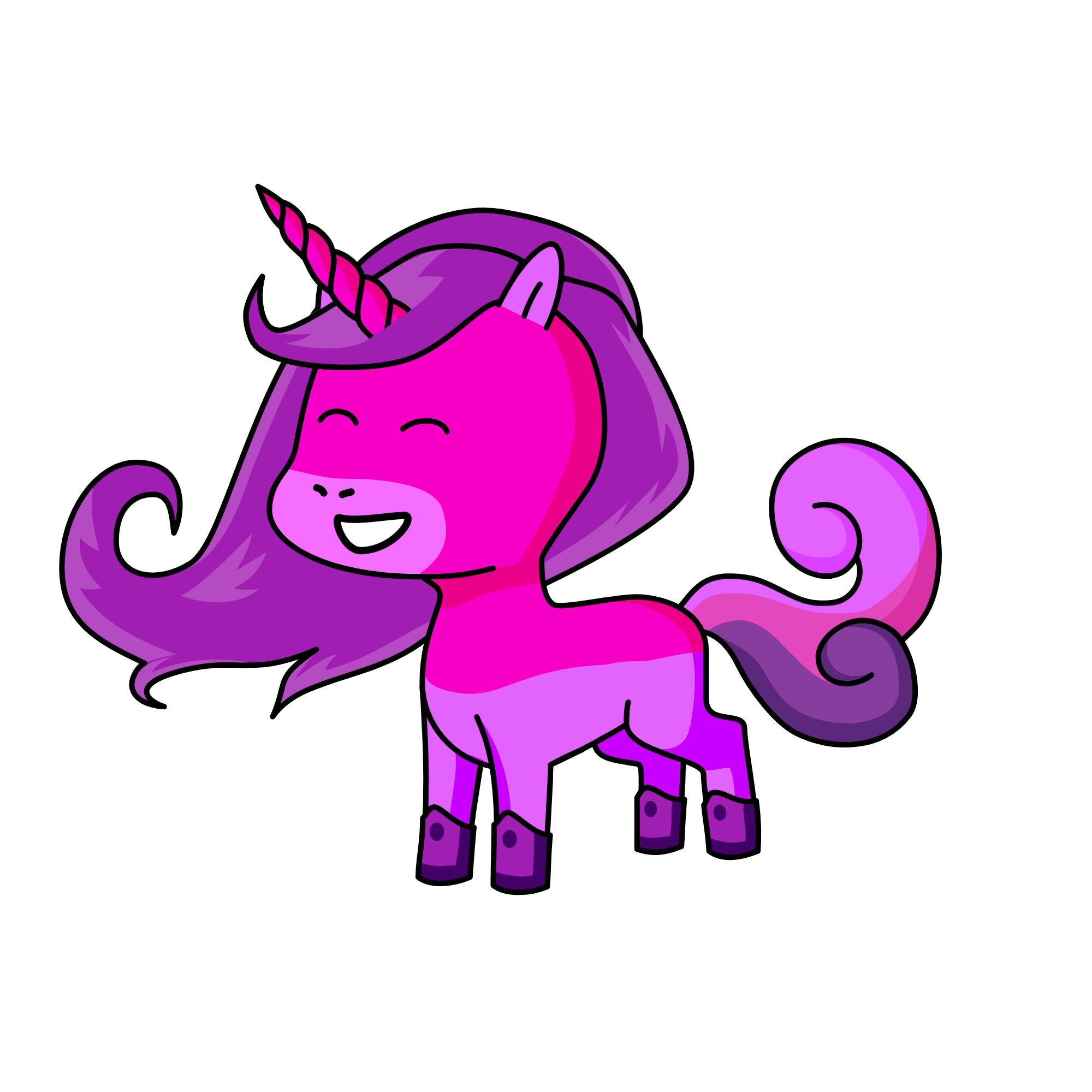 Liss kitty, the unicorn