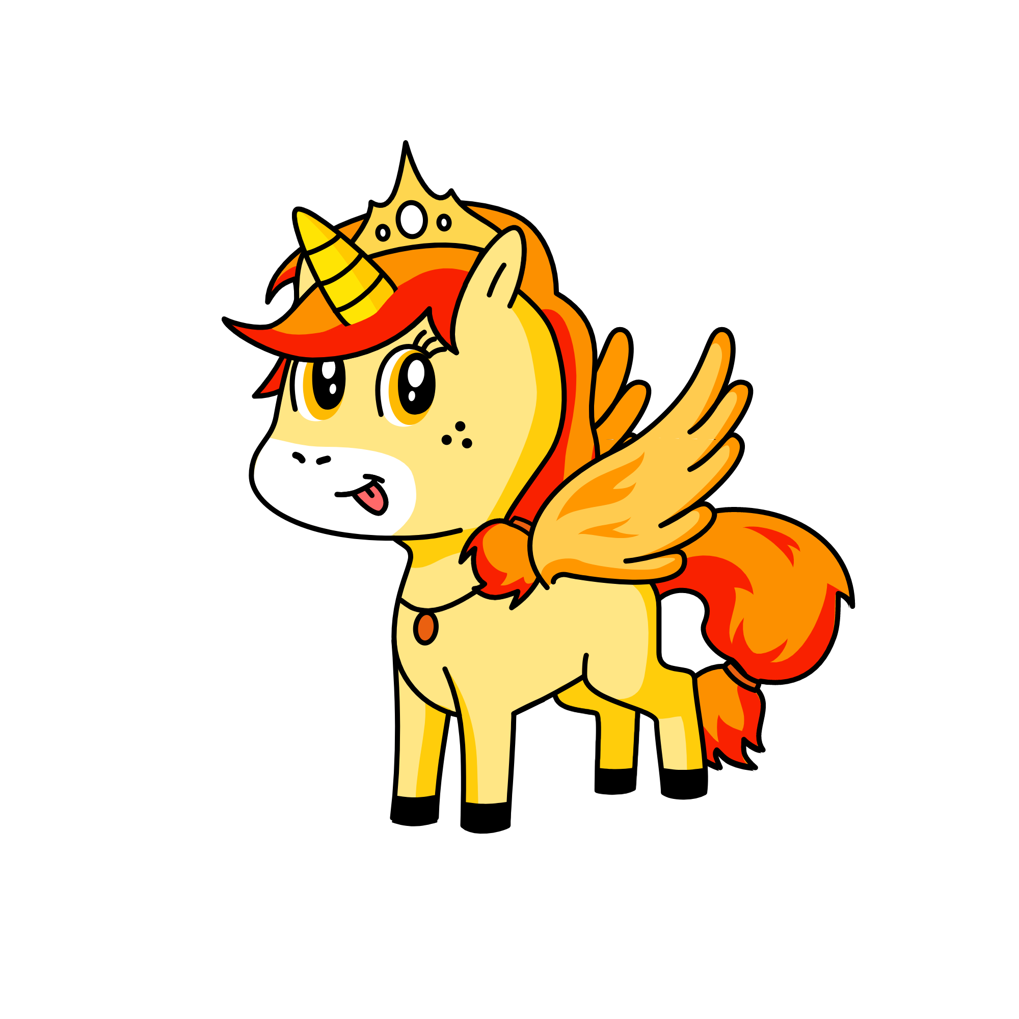 REEDY WINGY, the unicorn