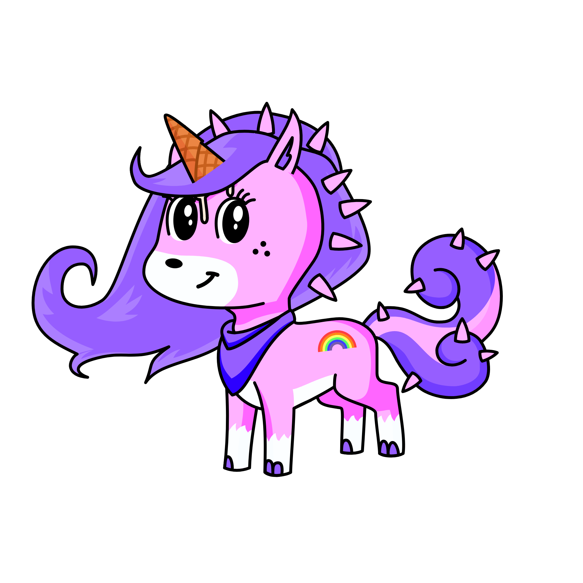 Pastelita cucuruchita, the unicorn