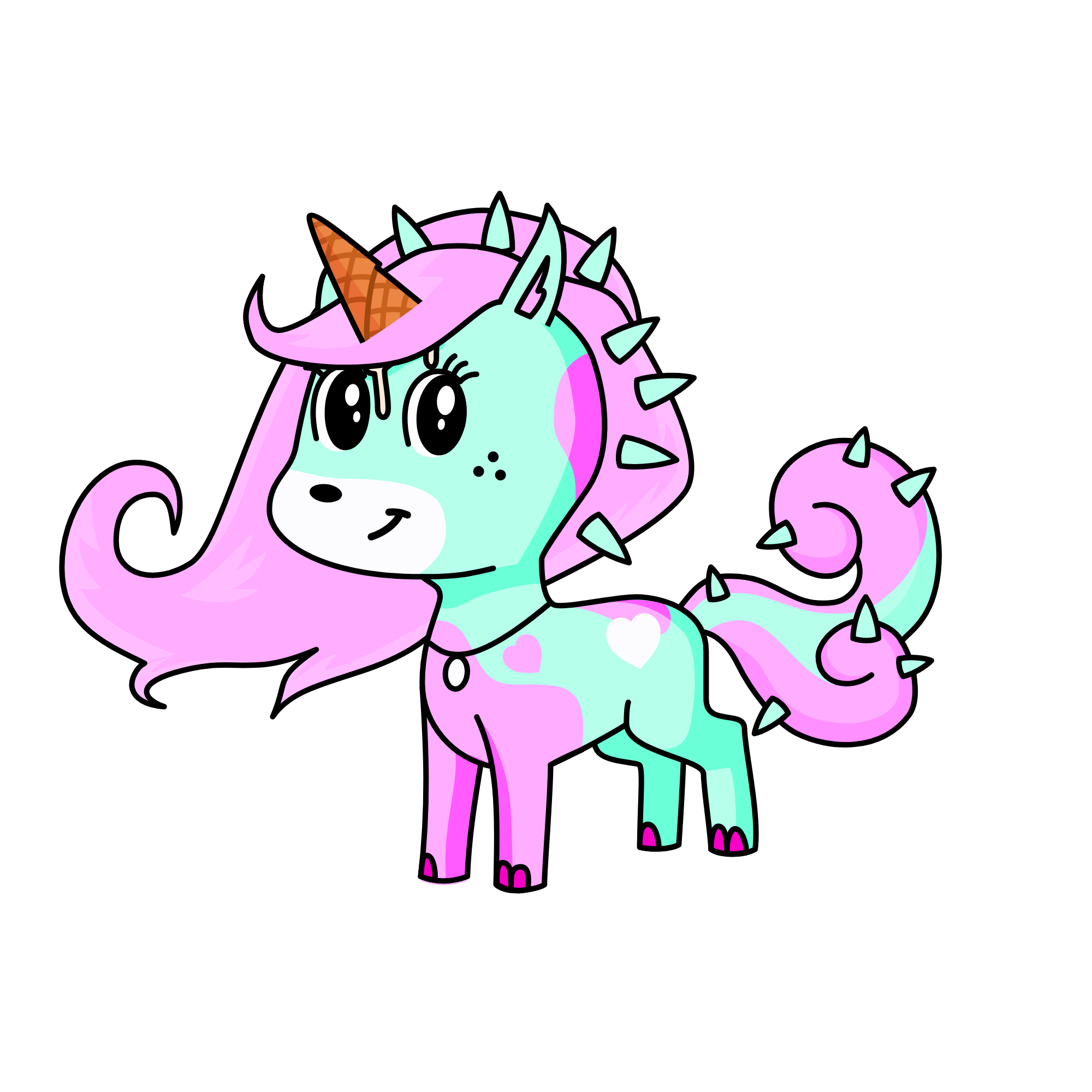 Fresquita mi chiquita, the unicorn