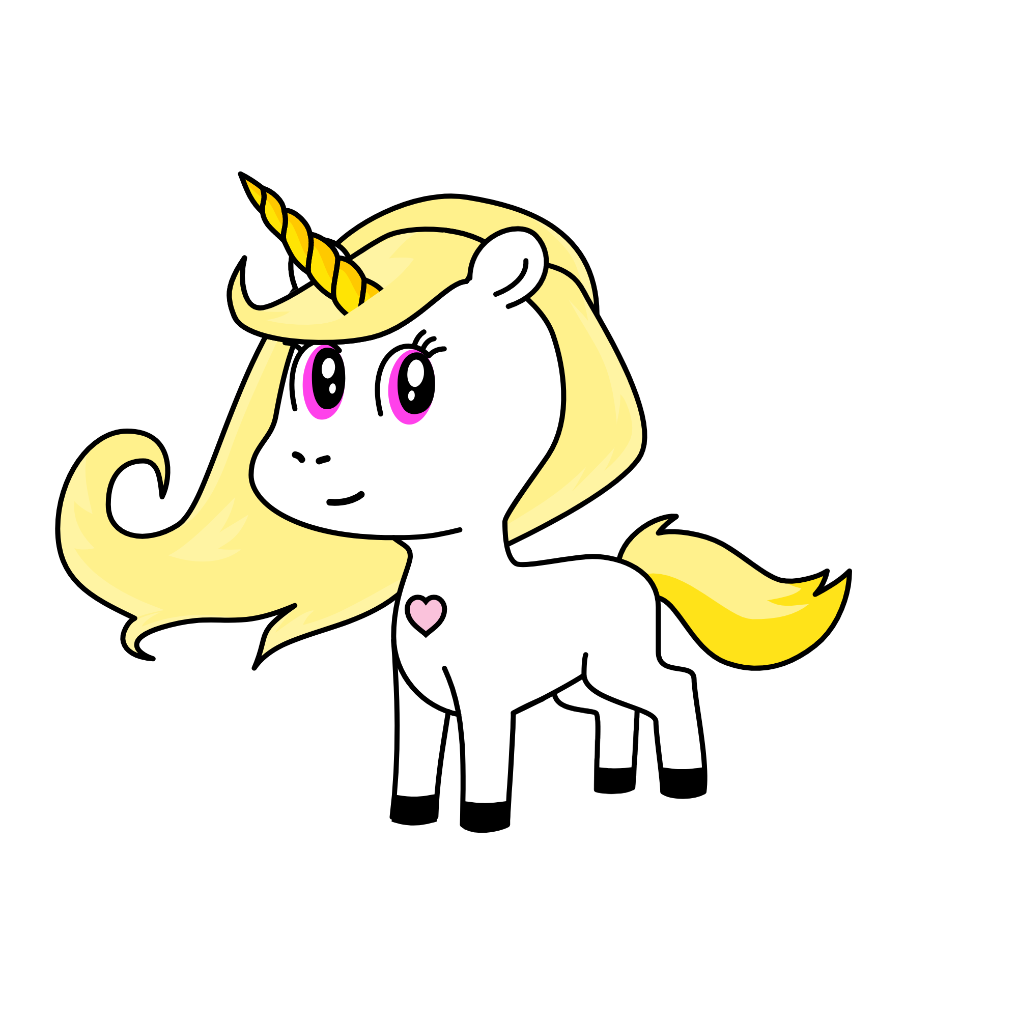 Pinkie, the unicorn