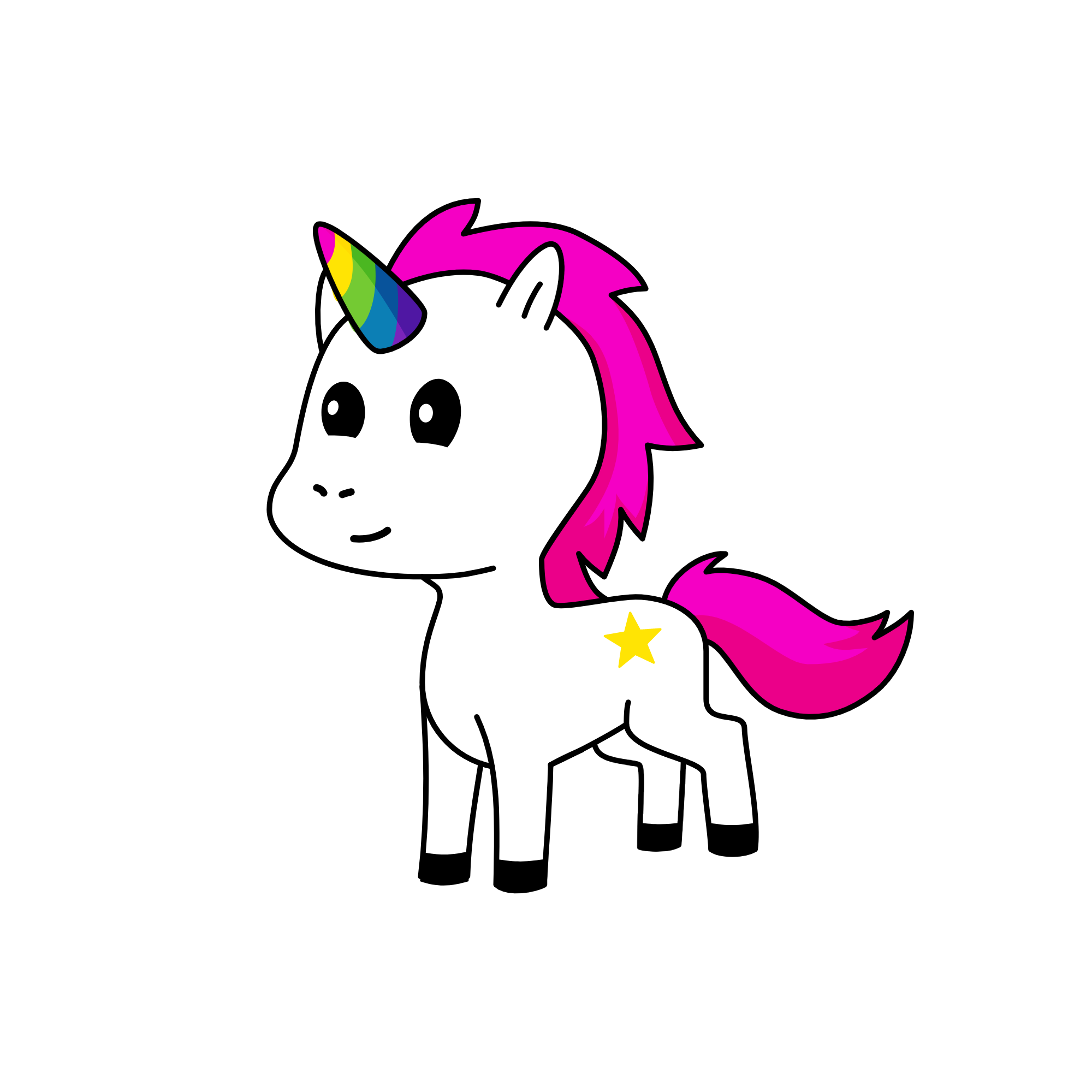 Sunny, the unicorn