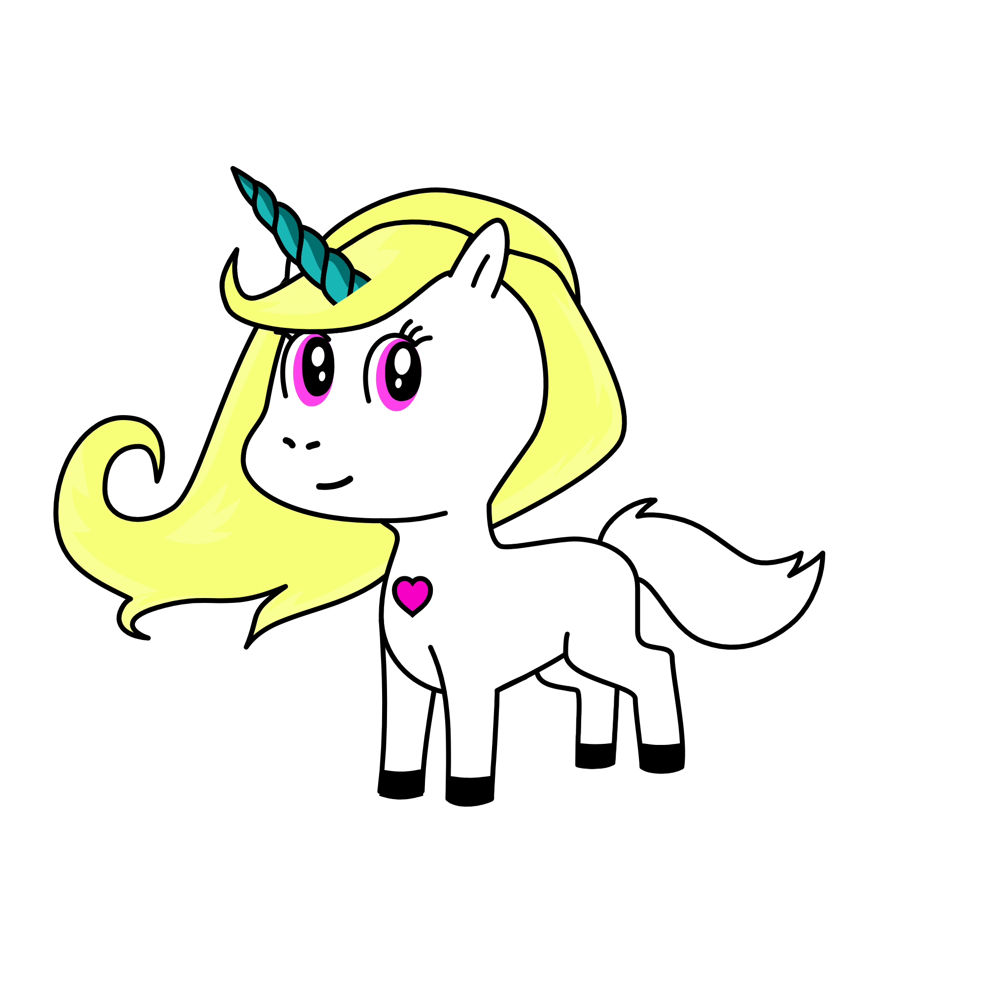 Pinkie, the unicorn