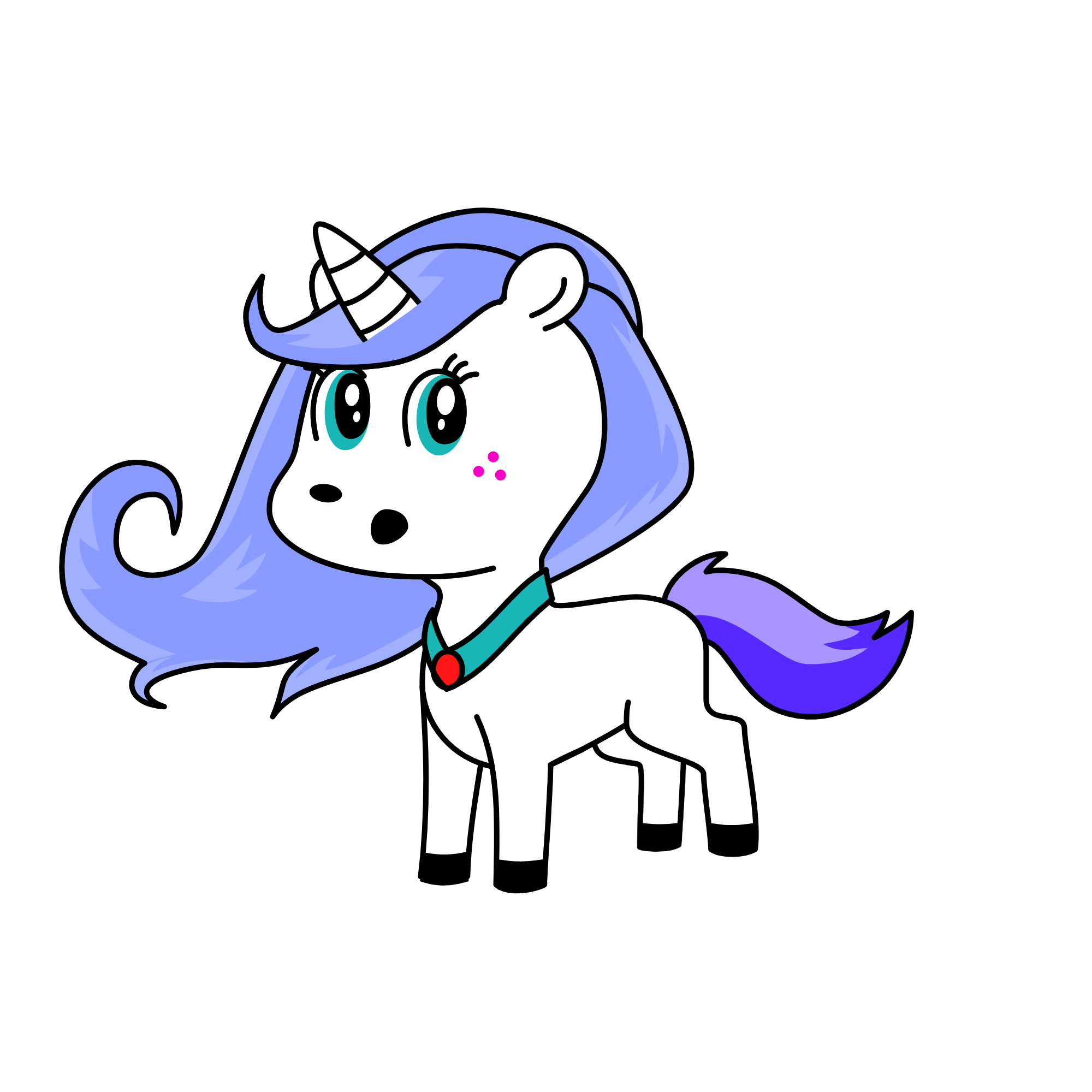 Claire, the unicorn
