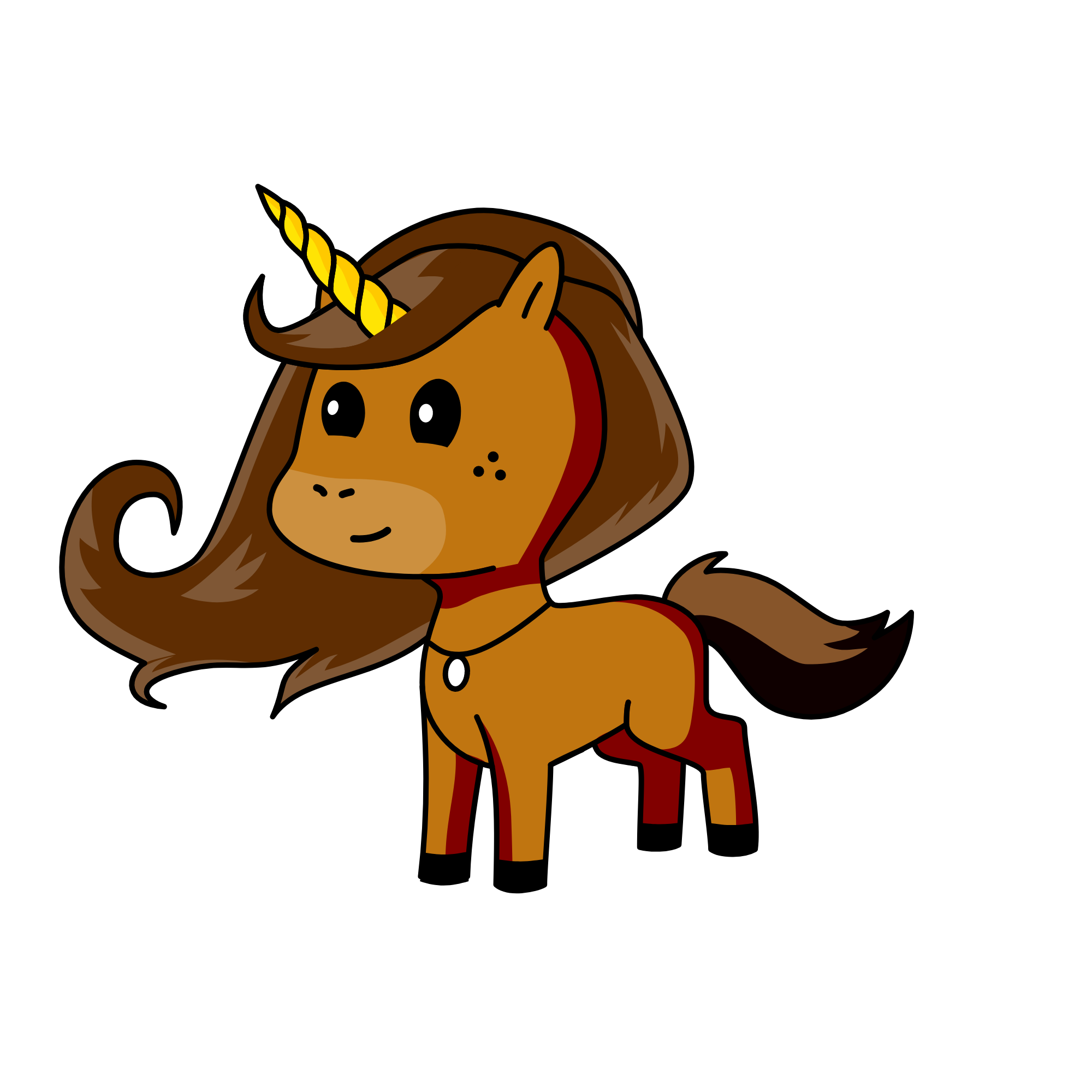 sude rude, the unicorn