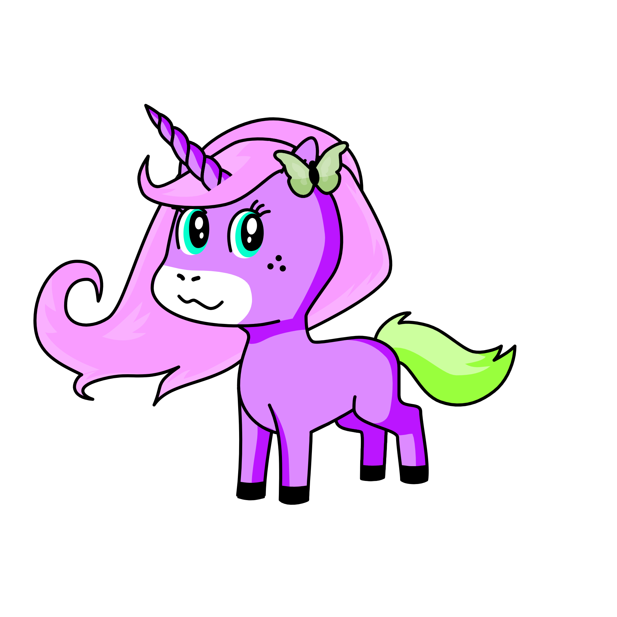 Victoria, the unicorn