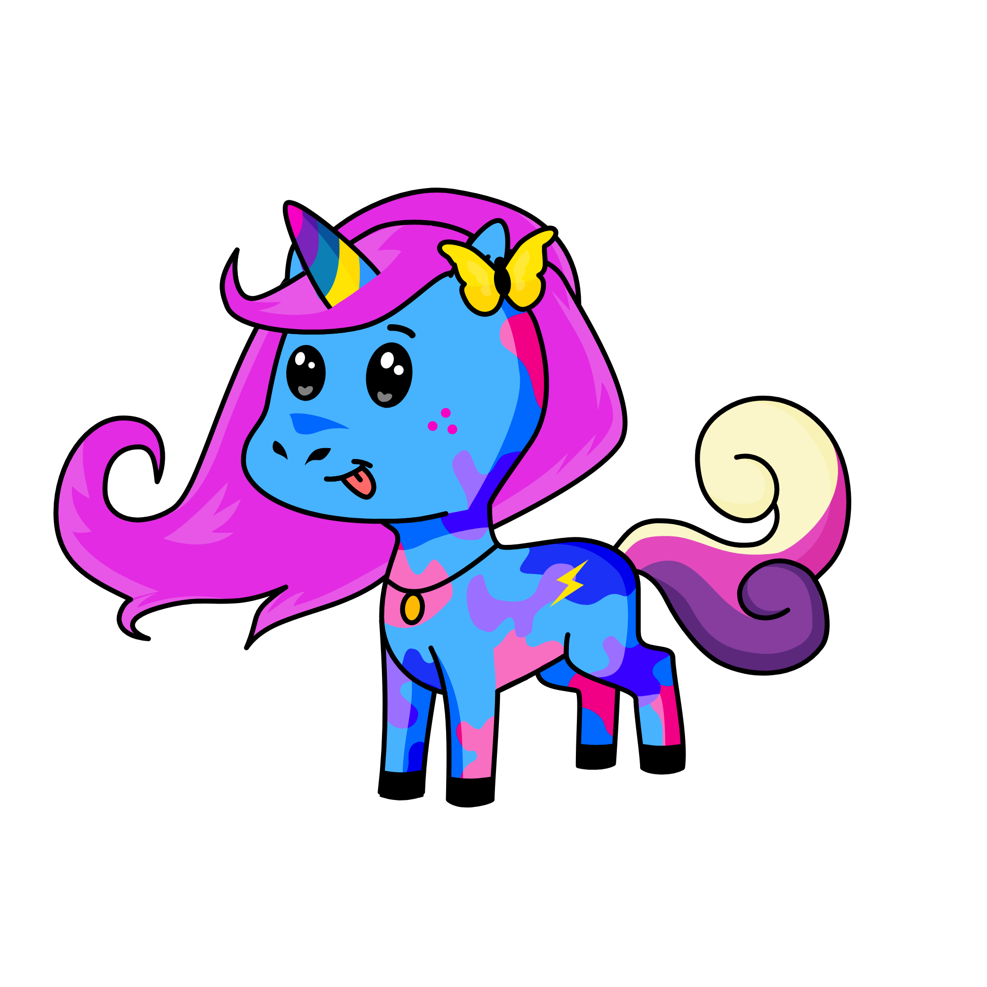 LUNA, the unicorn