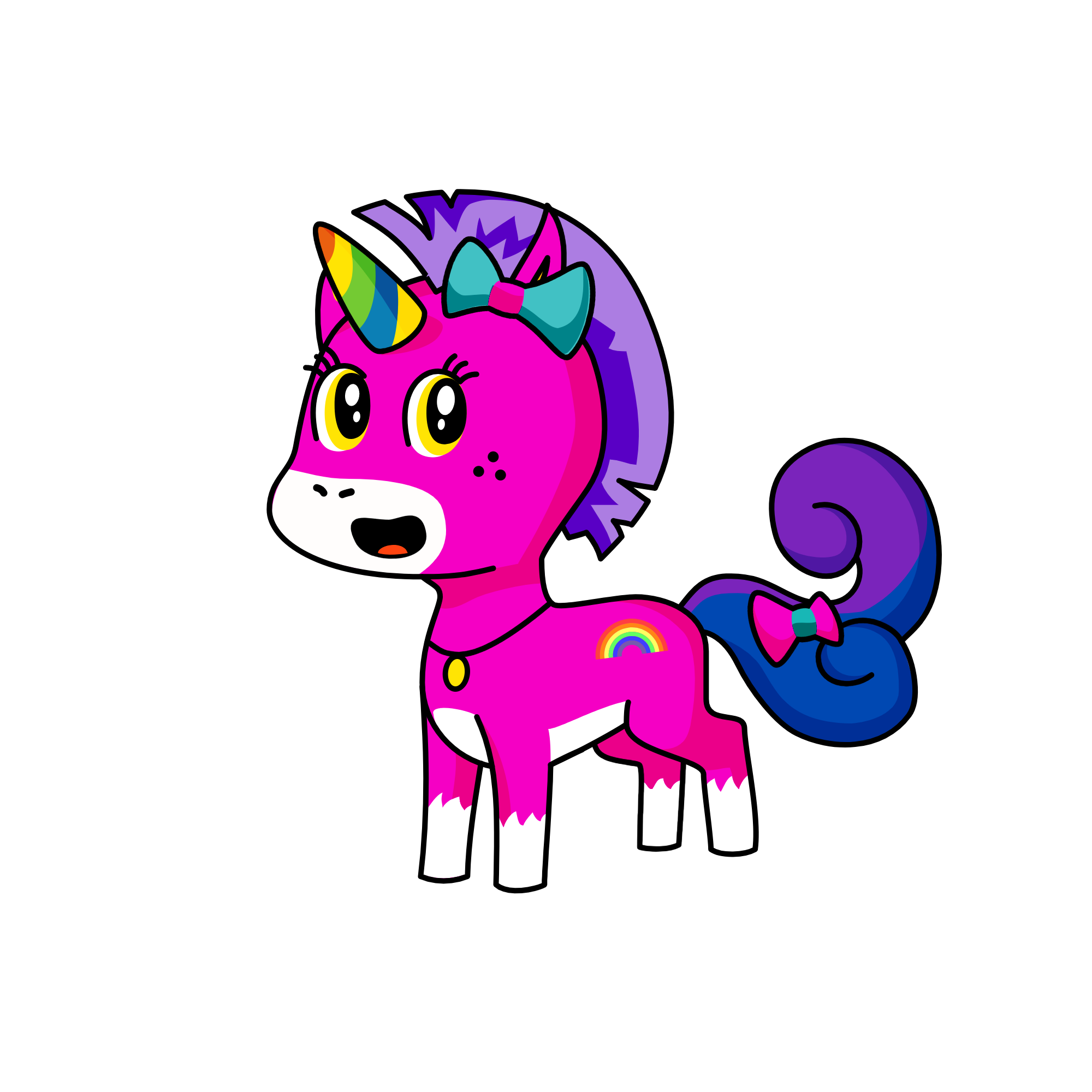Chunky Mon-key, the unicorn