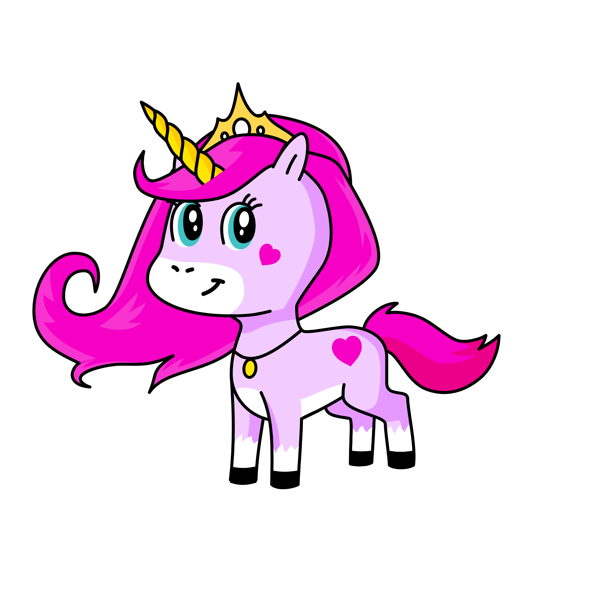 Penelope, the unicorn
