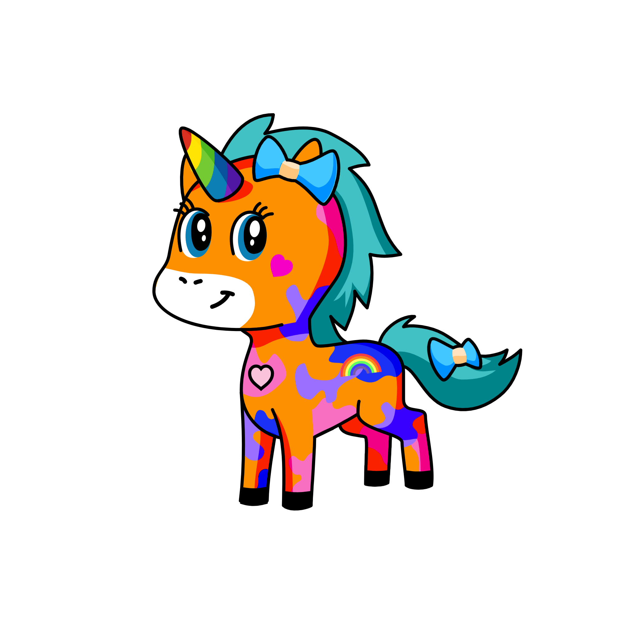 Splashes, the unicorn