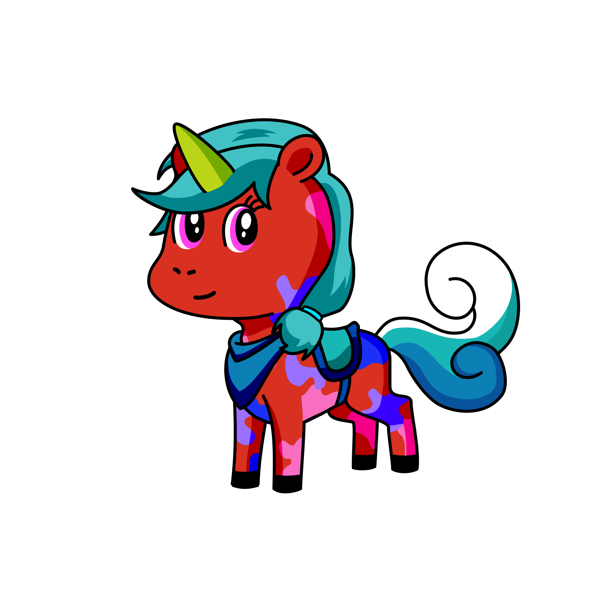 Hottie, the unicorn