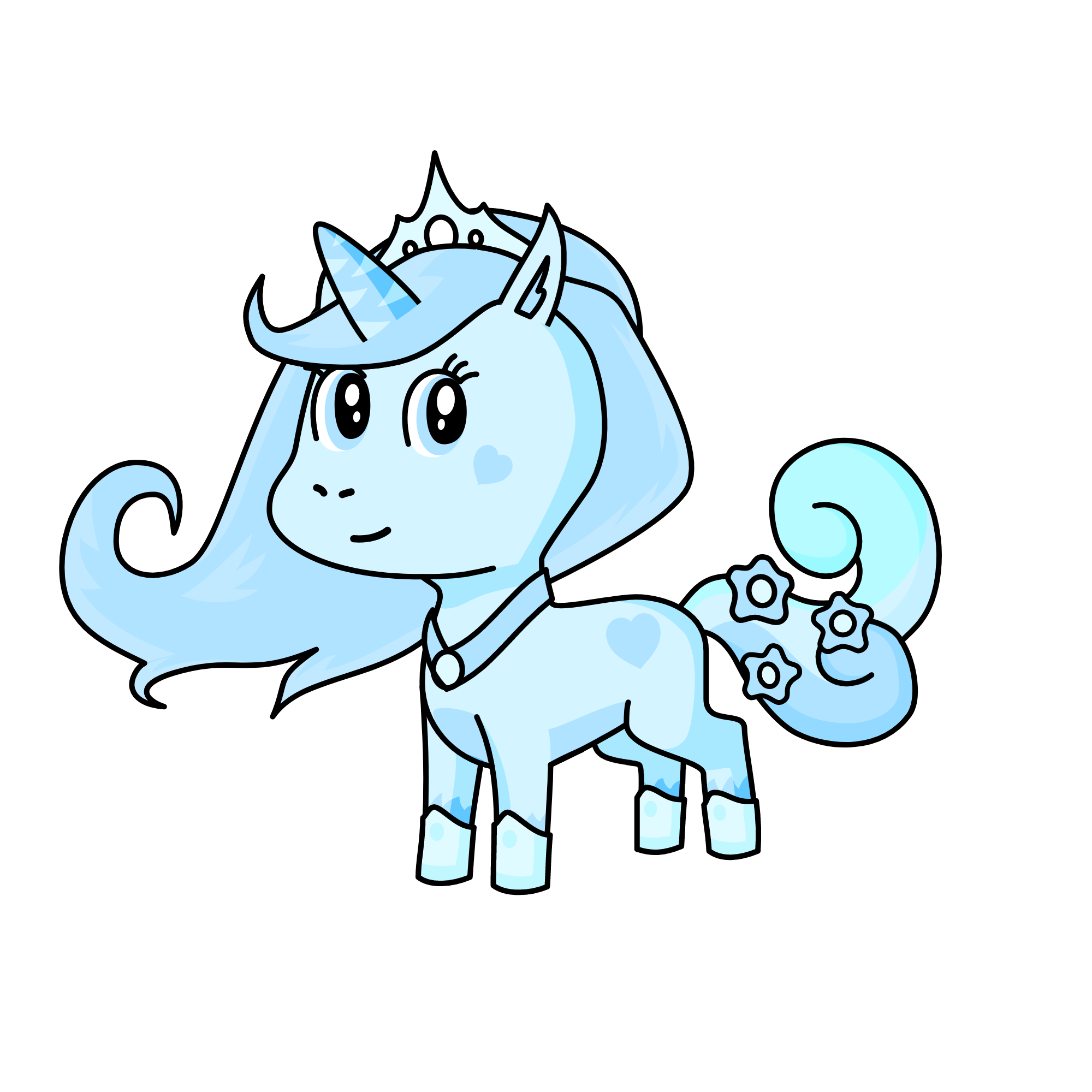 Starfrost Unicorn, the unicorn