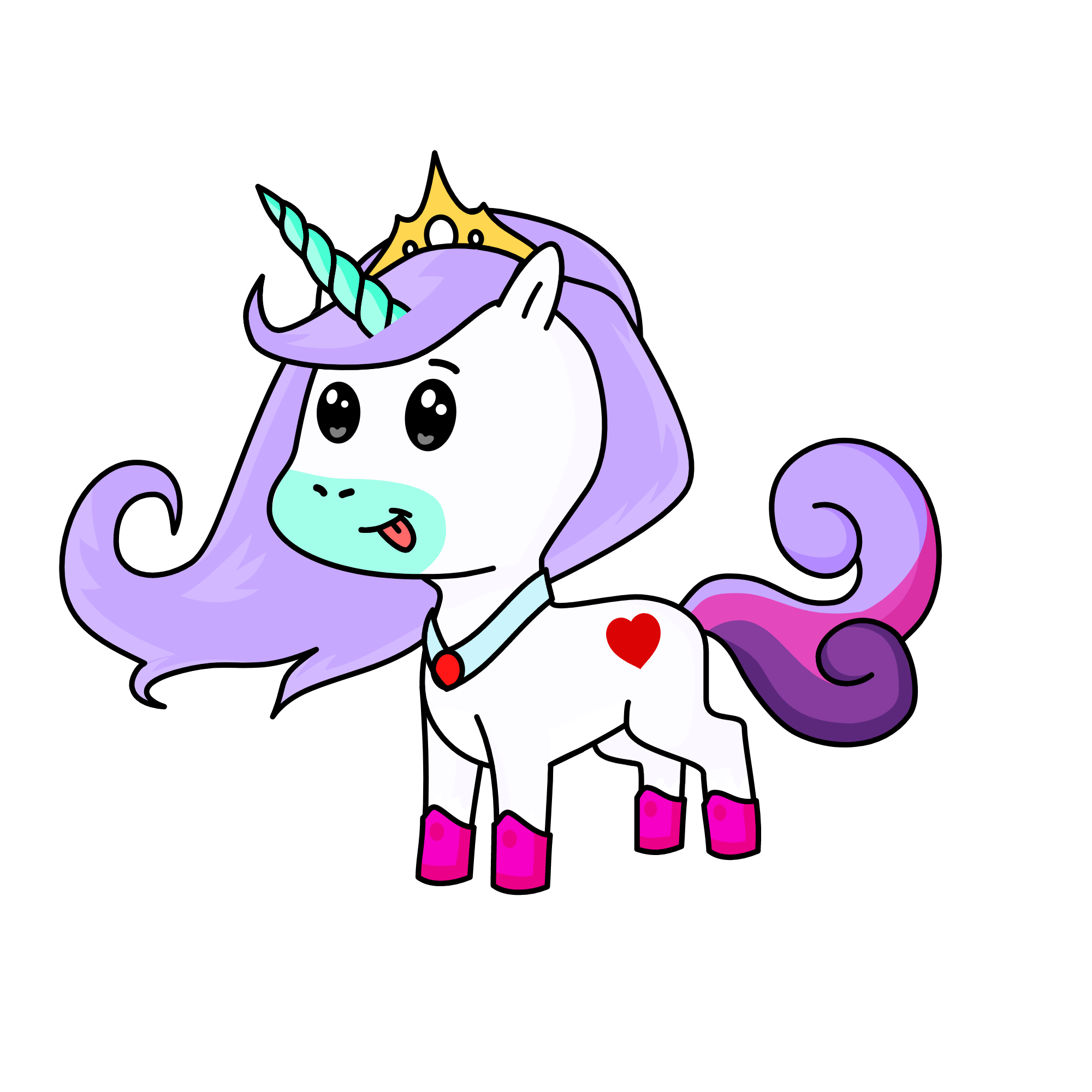 Jade, the unicorn