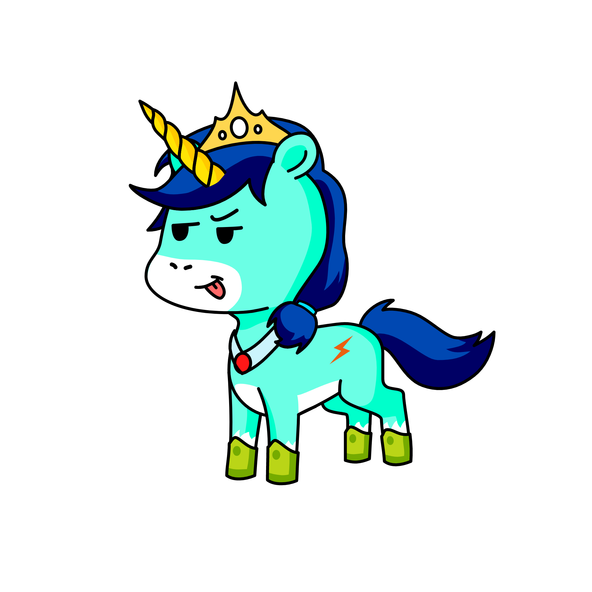 Justin, the unicorn