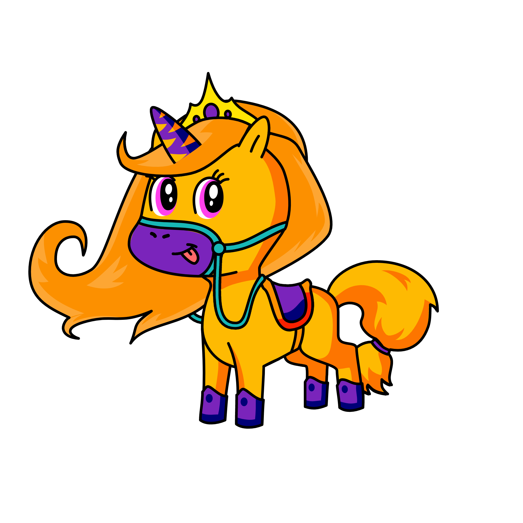 Fireheart, the unicorn