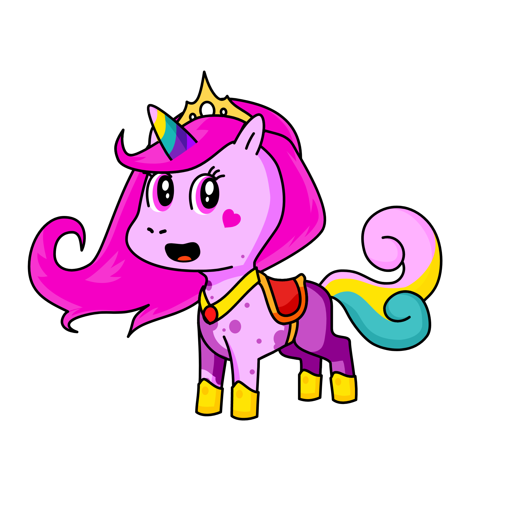 pinkie, the unicorn