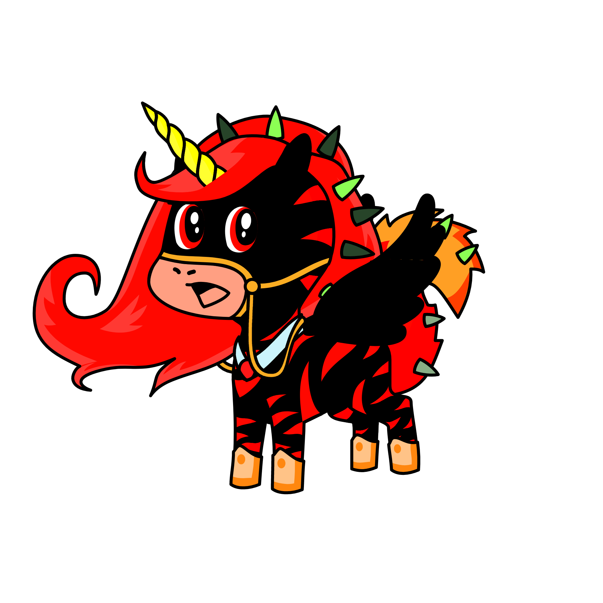 evillllllllllll, the unicorn