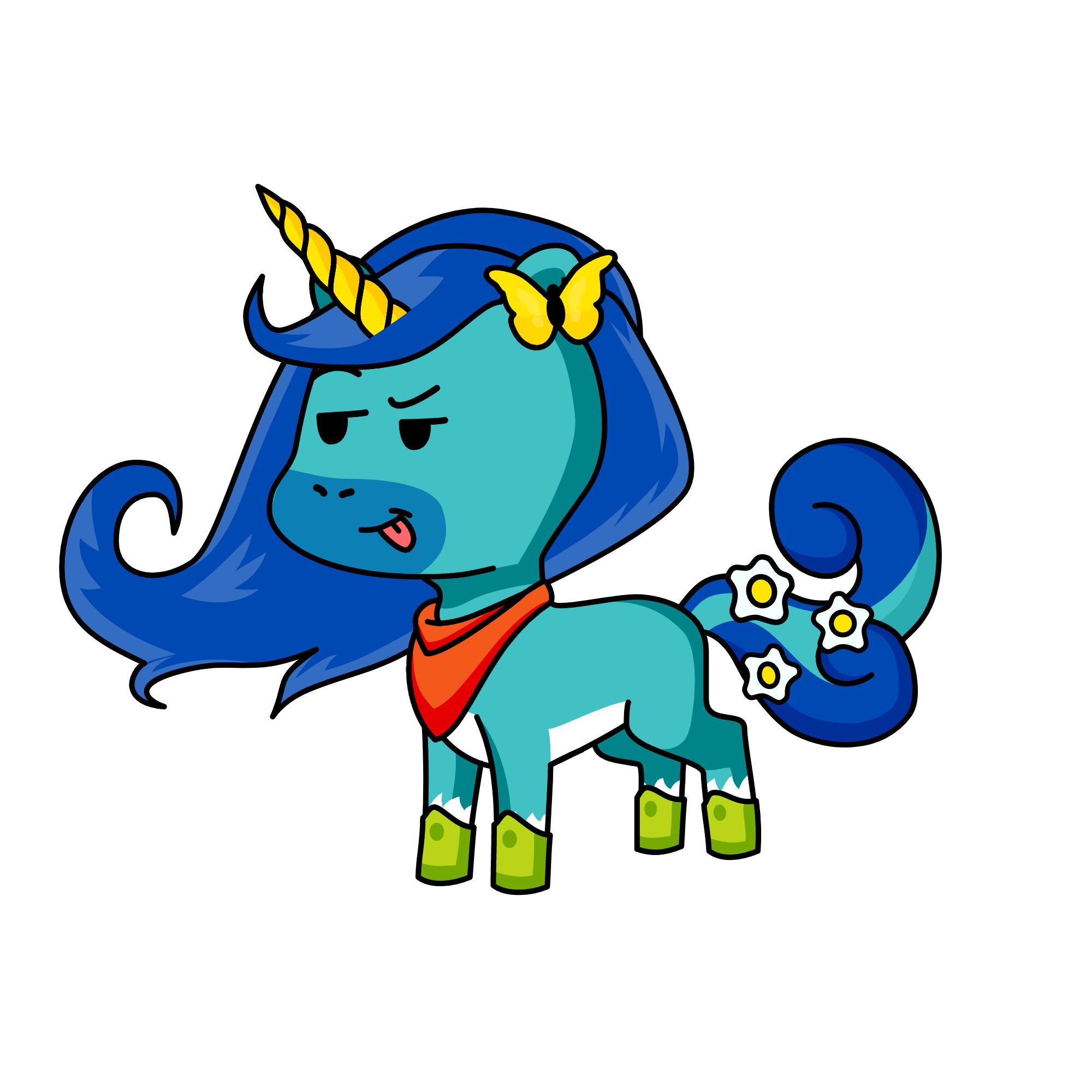 princess Perfect, the unicorn