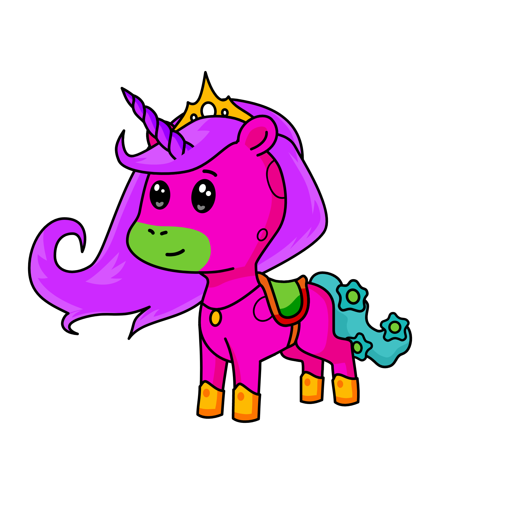 Marcey, the unicorn