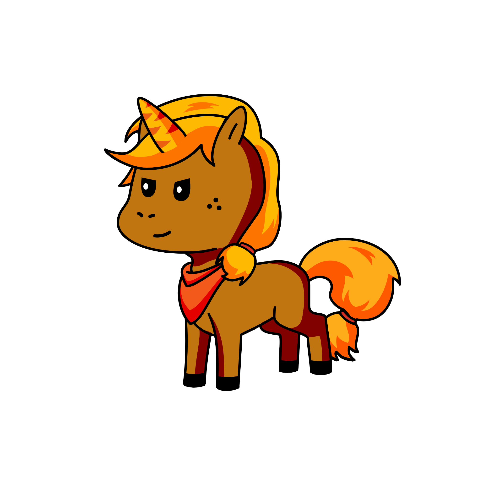 Applejack, the unicorn