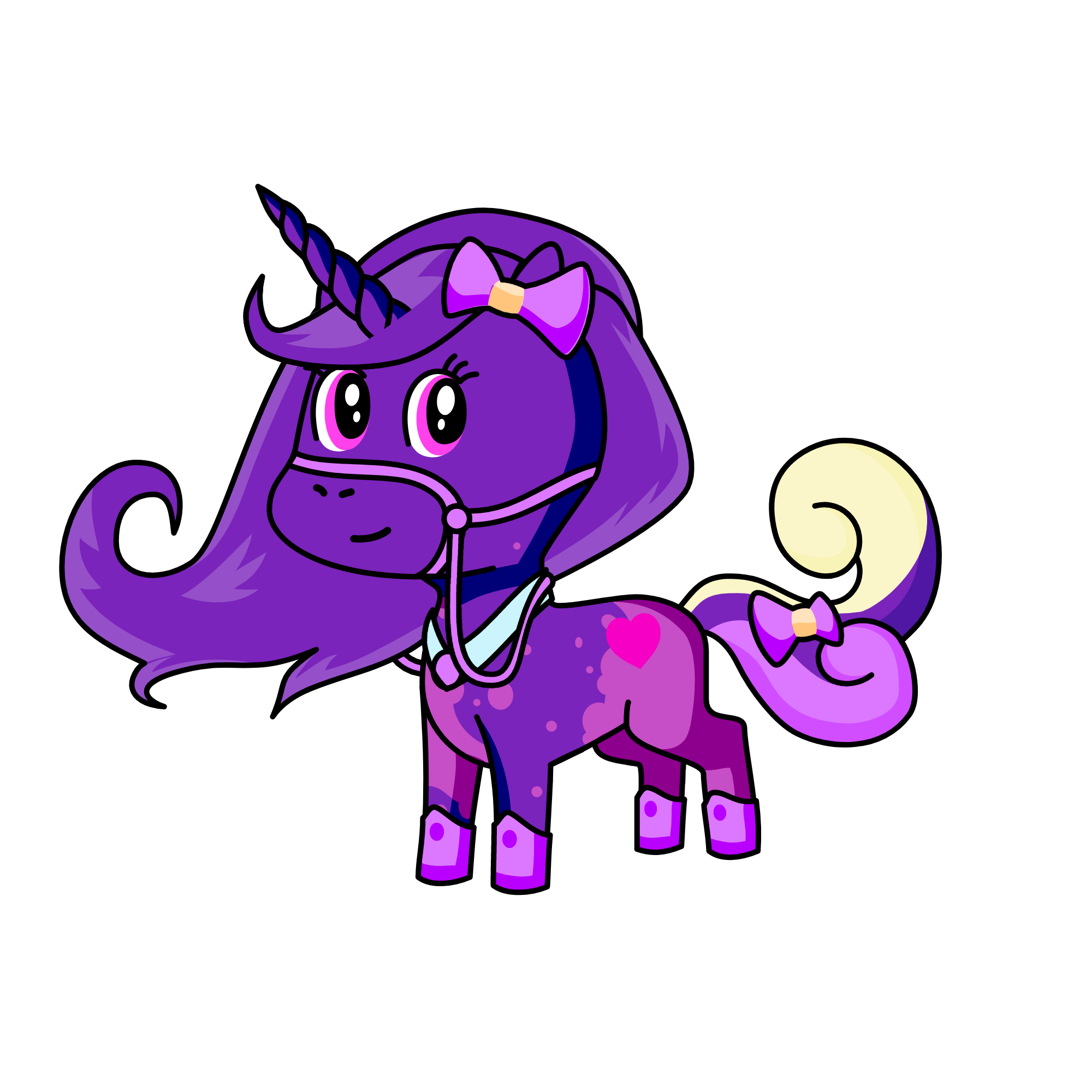 Winx Lolirock, the unicorn