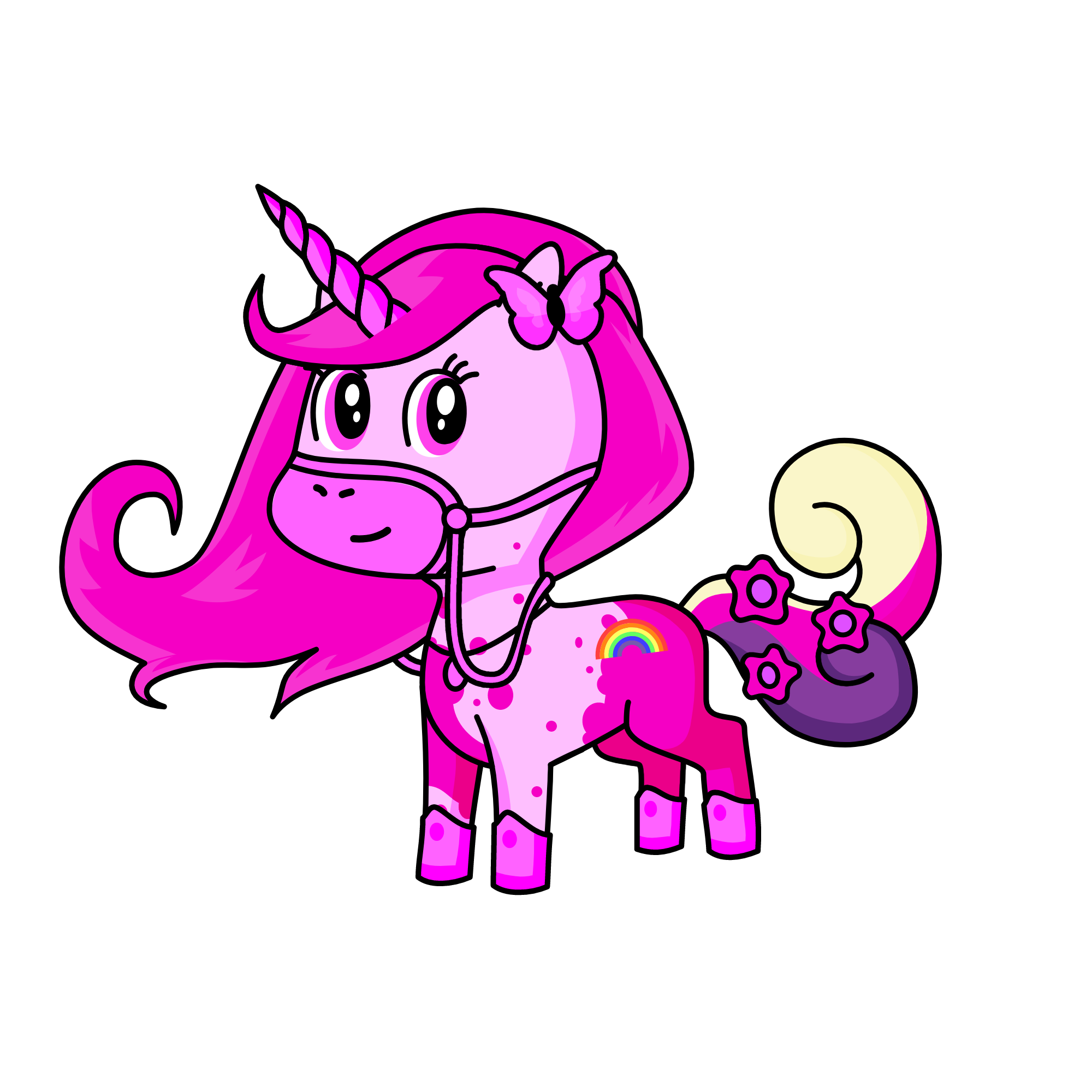 Bloom Iris, the unicorn