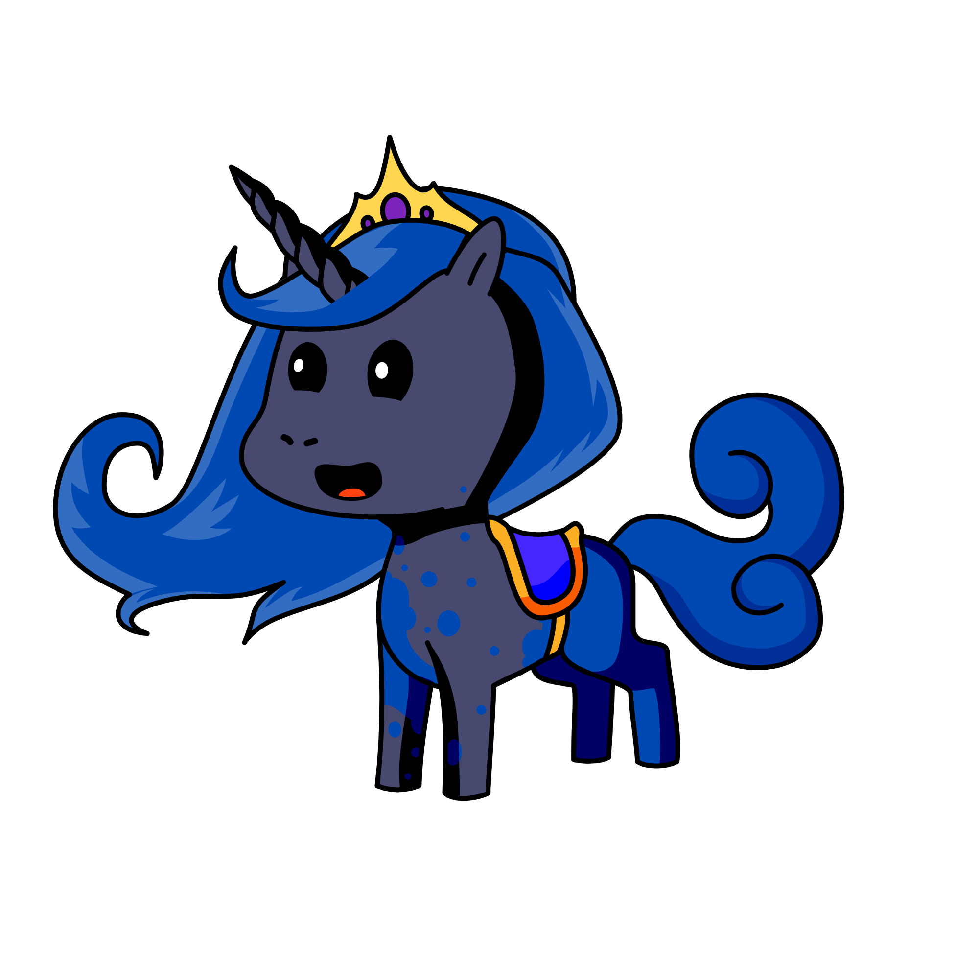 luna, the unicorn