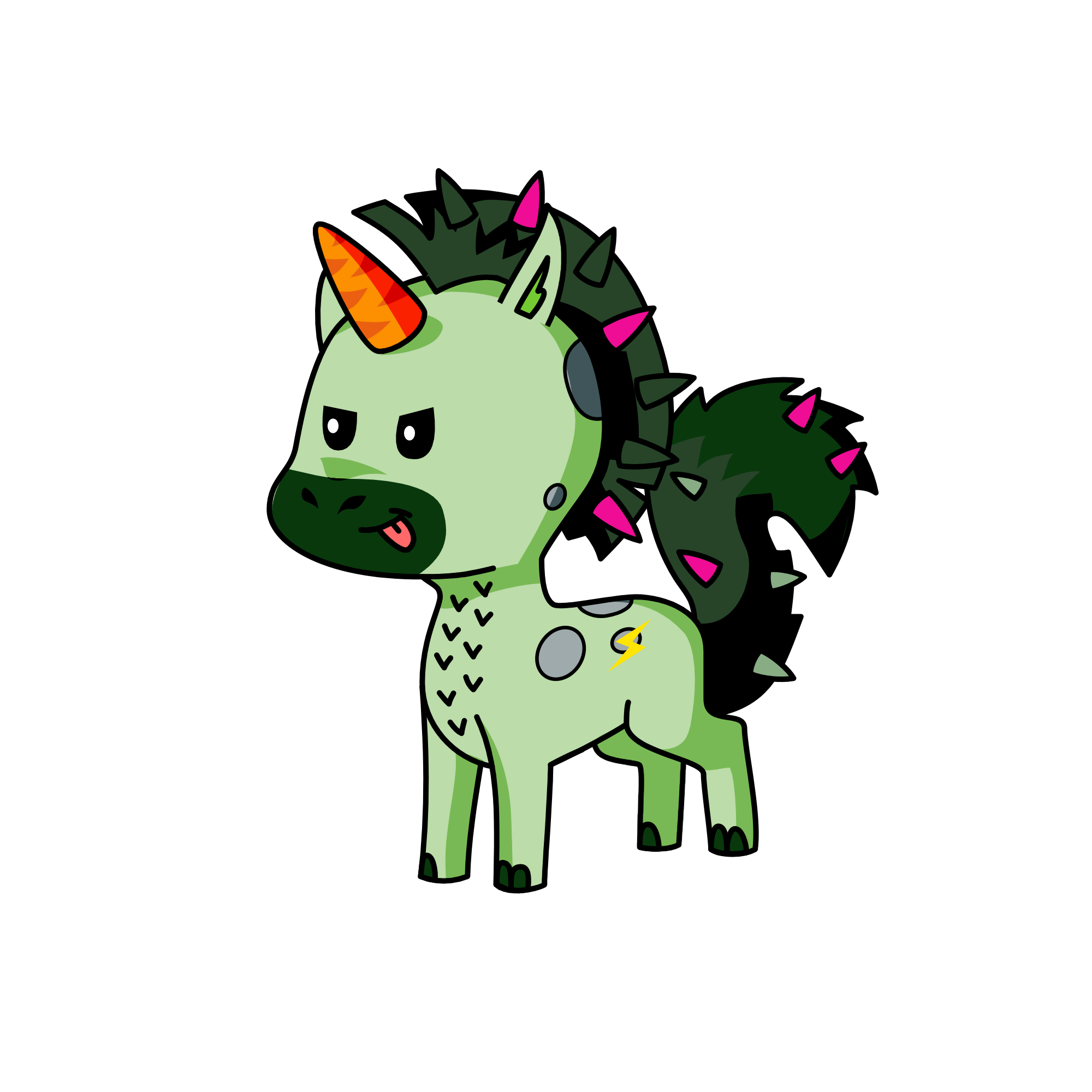 rokiroll, the unicorn