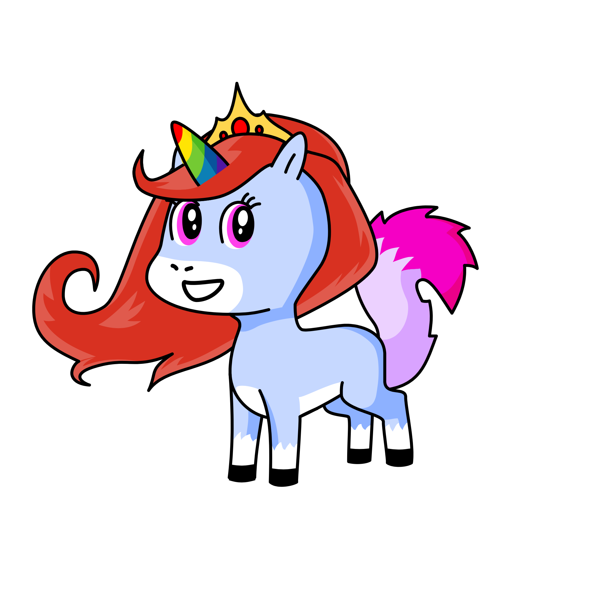 Unimeraid, the unicorn