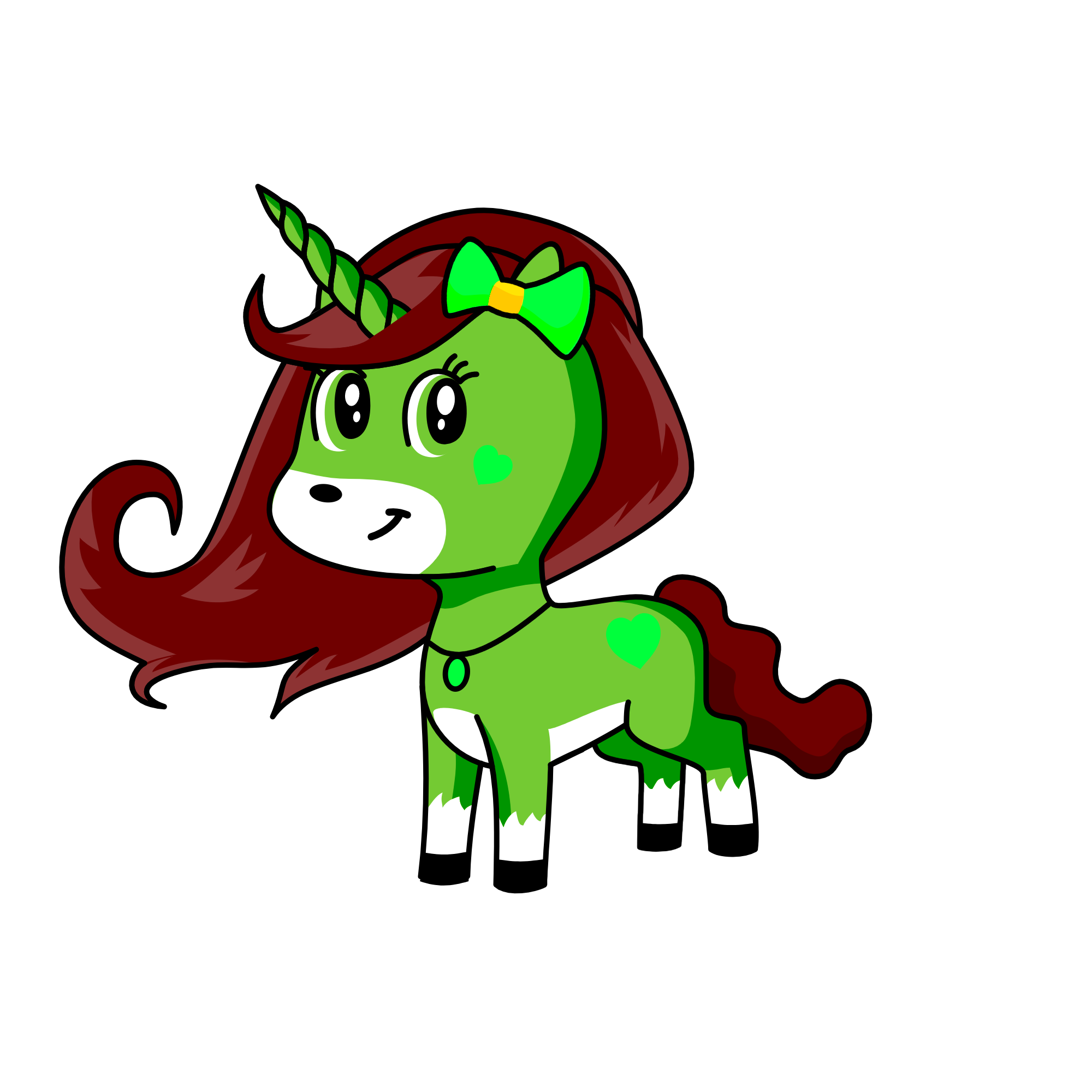 Slytherina, the unicorn