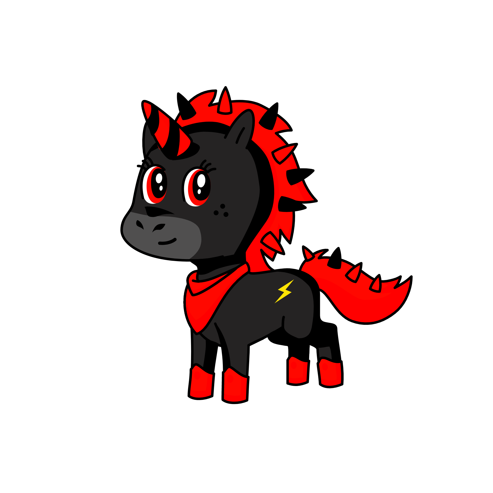 moody, the unicorn