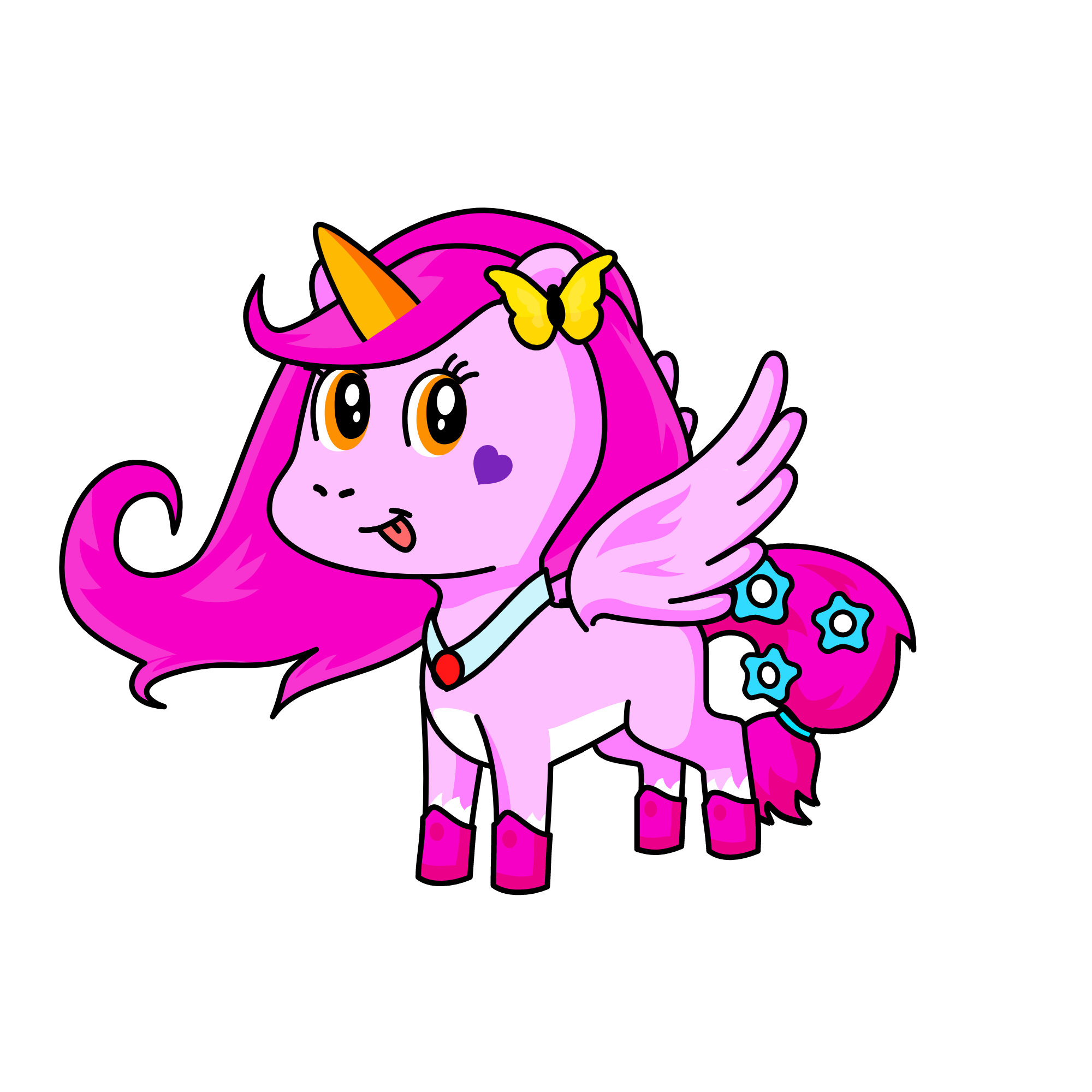 LUCY, the unicorn