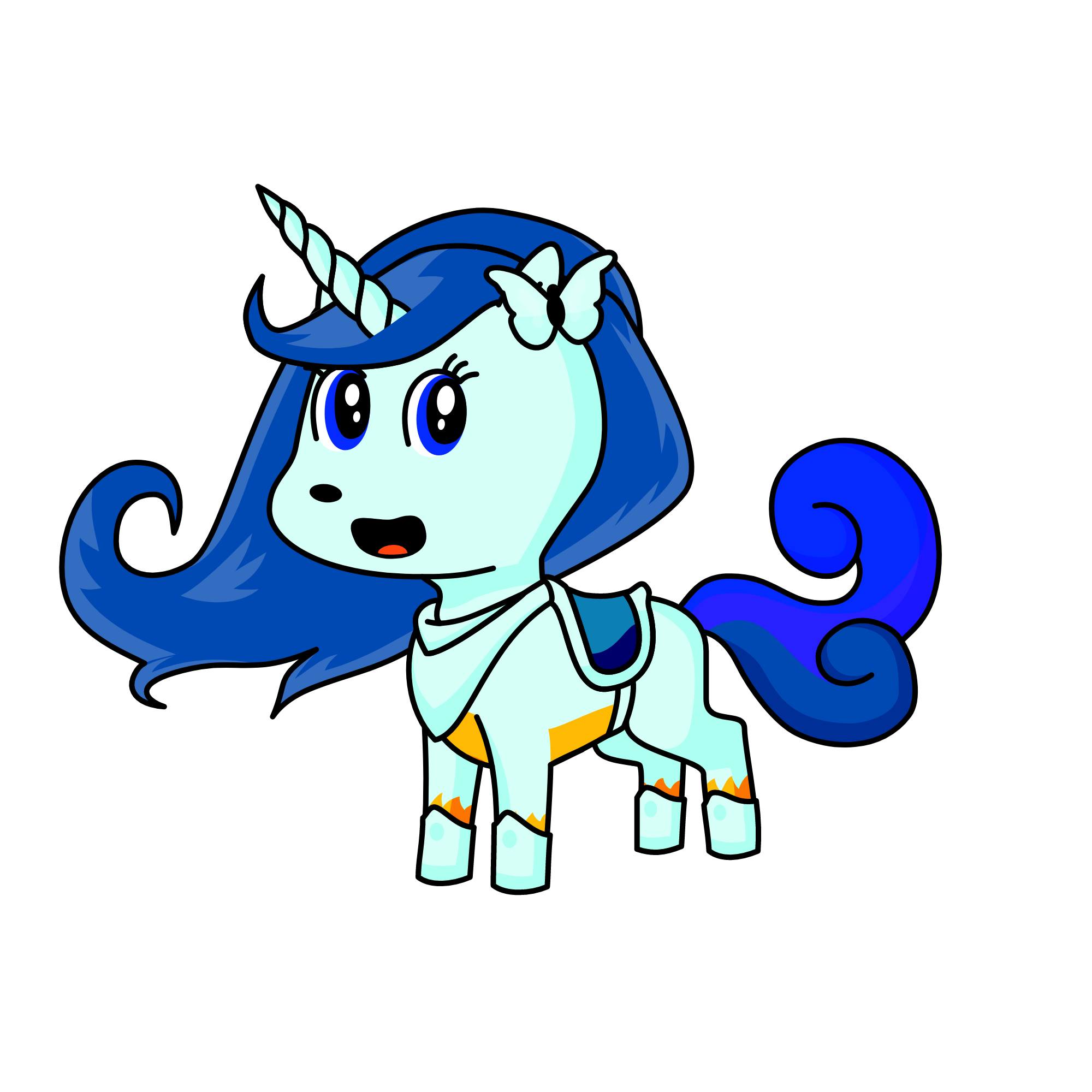 Glaceon, the unicorn