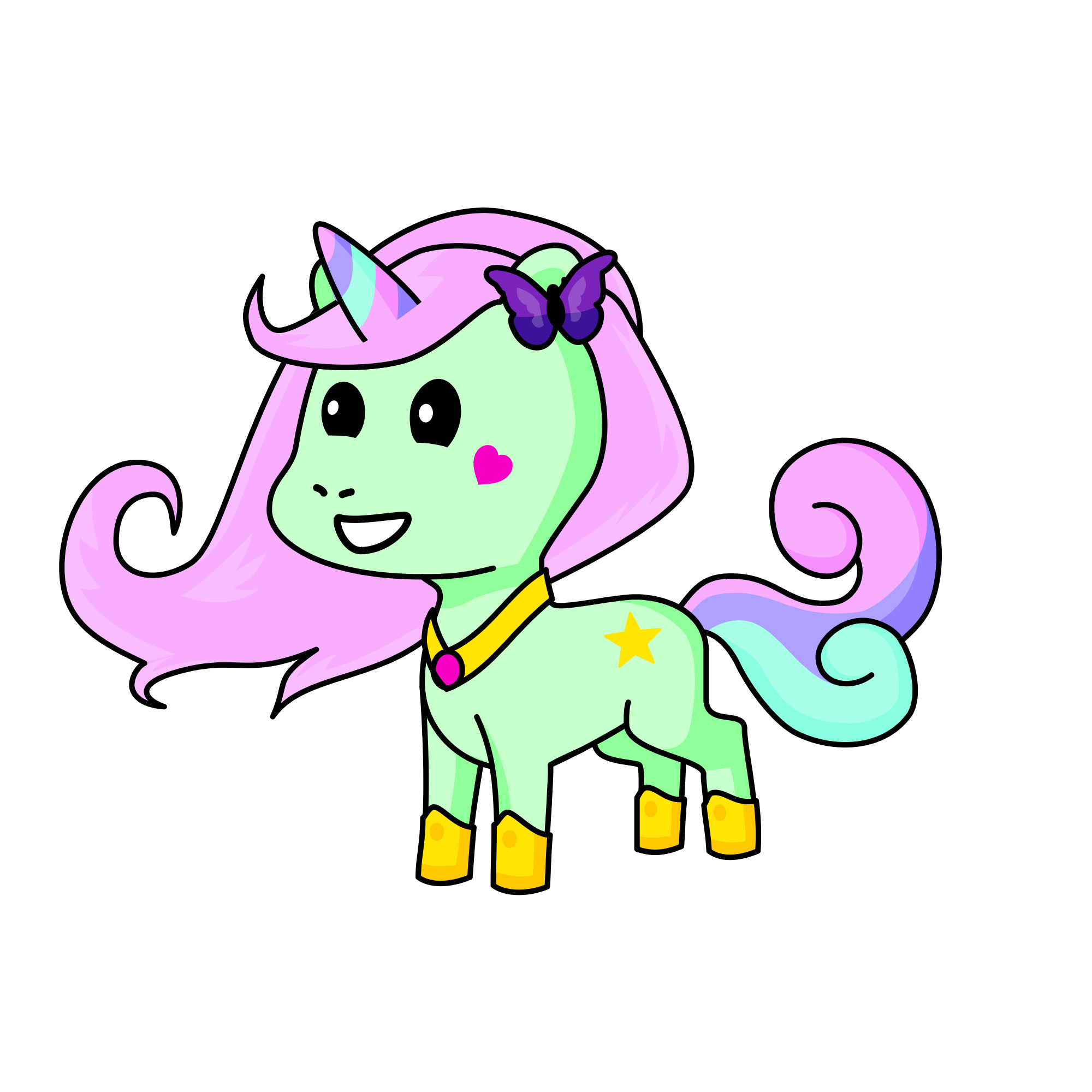 Celestial Sun, the unicorn