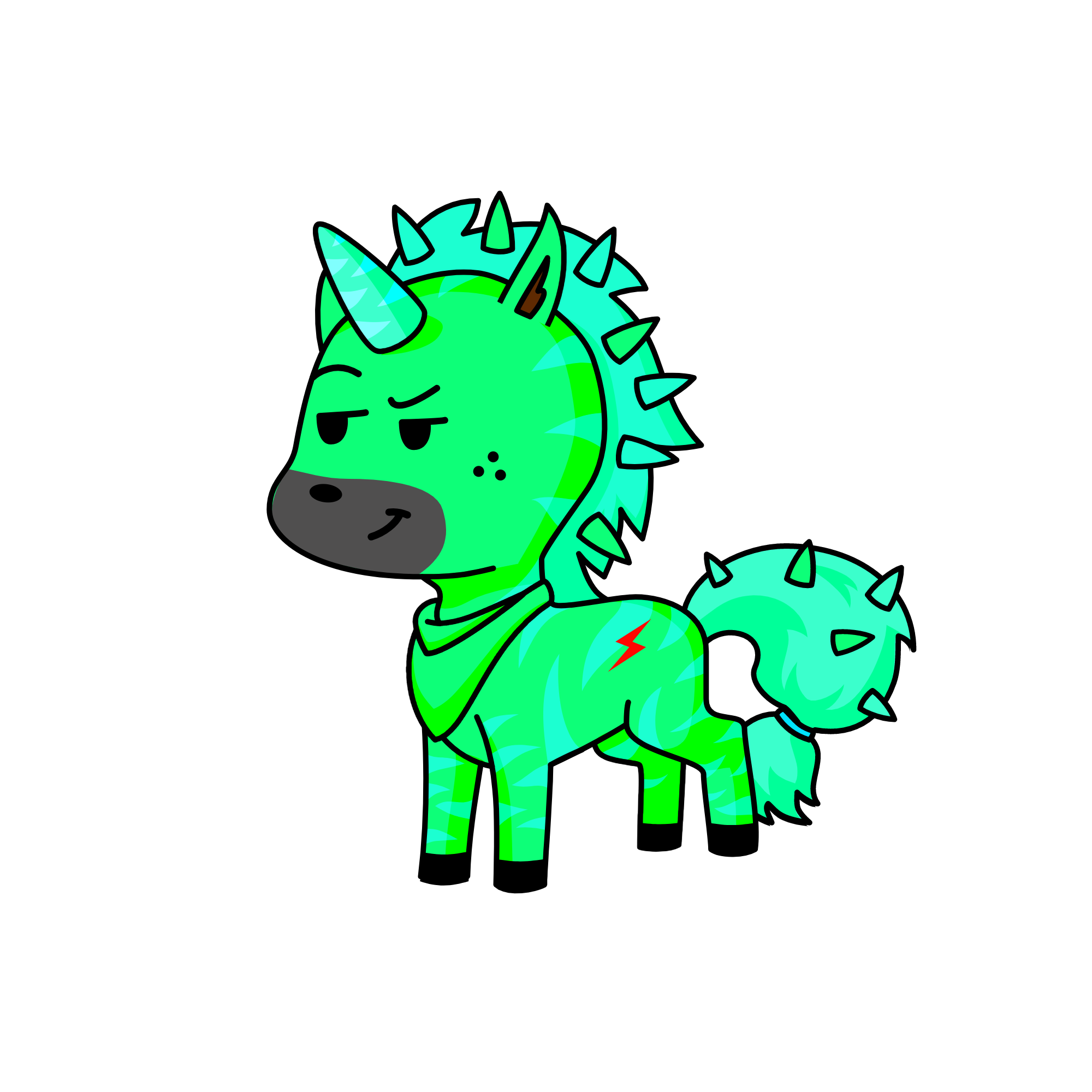 GF, the unicorn