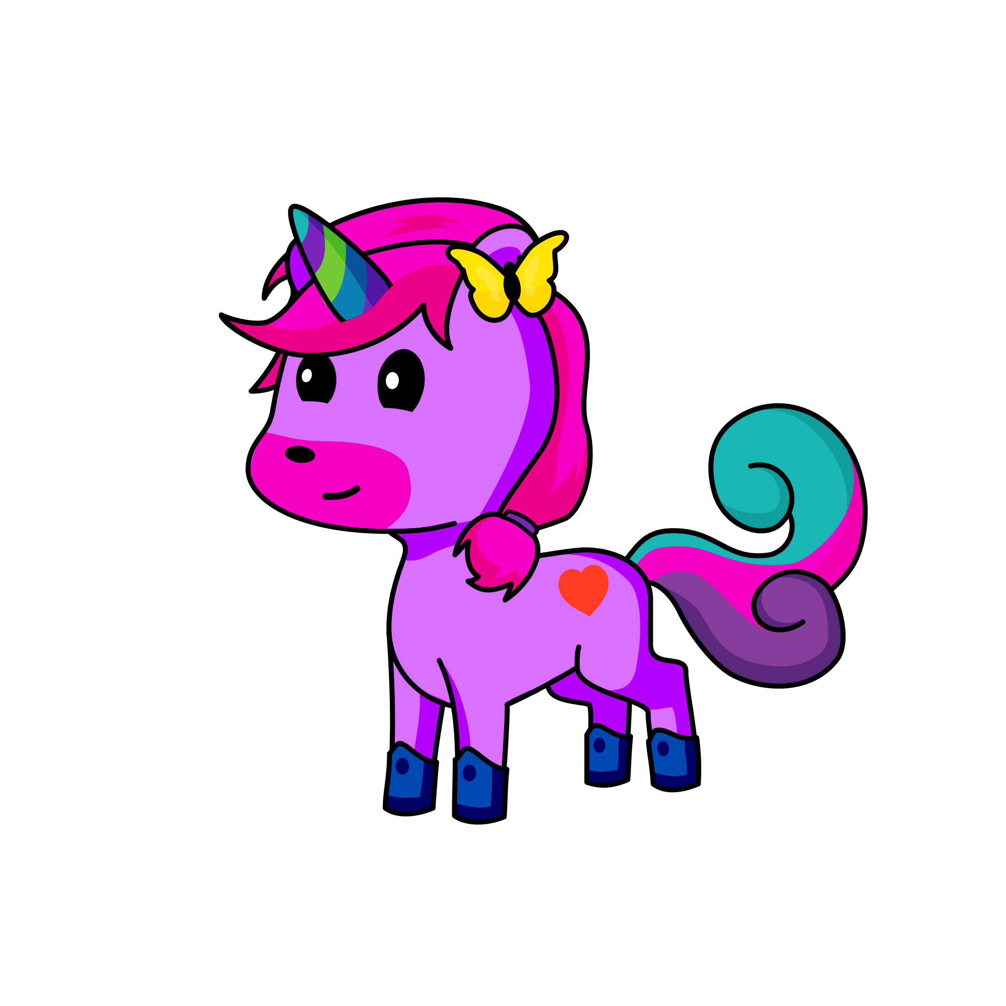 Kayla, the unicorn