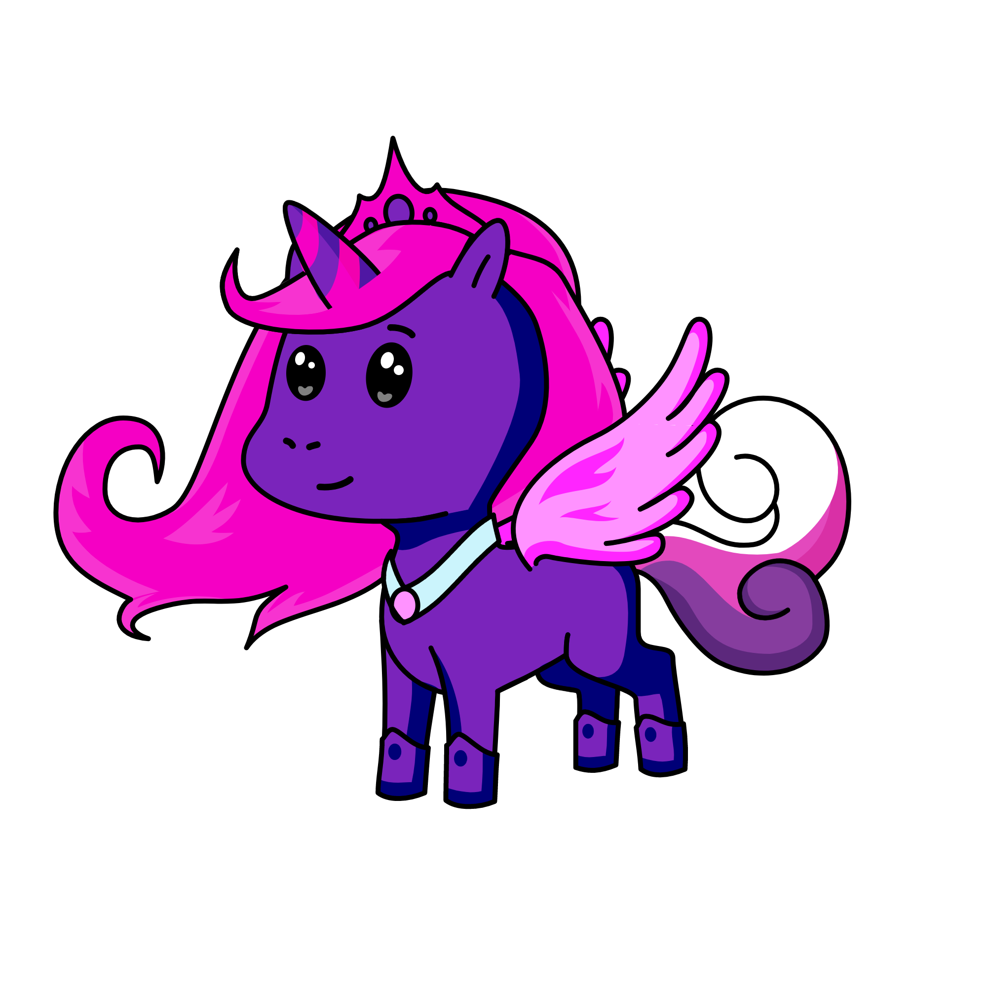 pinpur, the unicorn