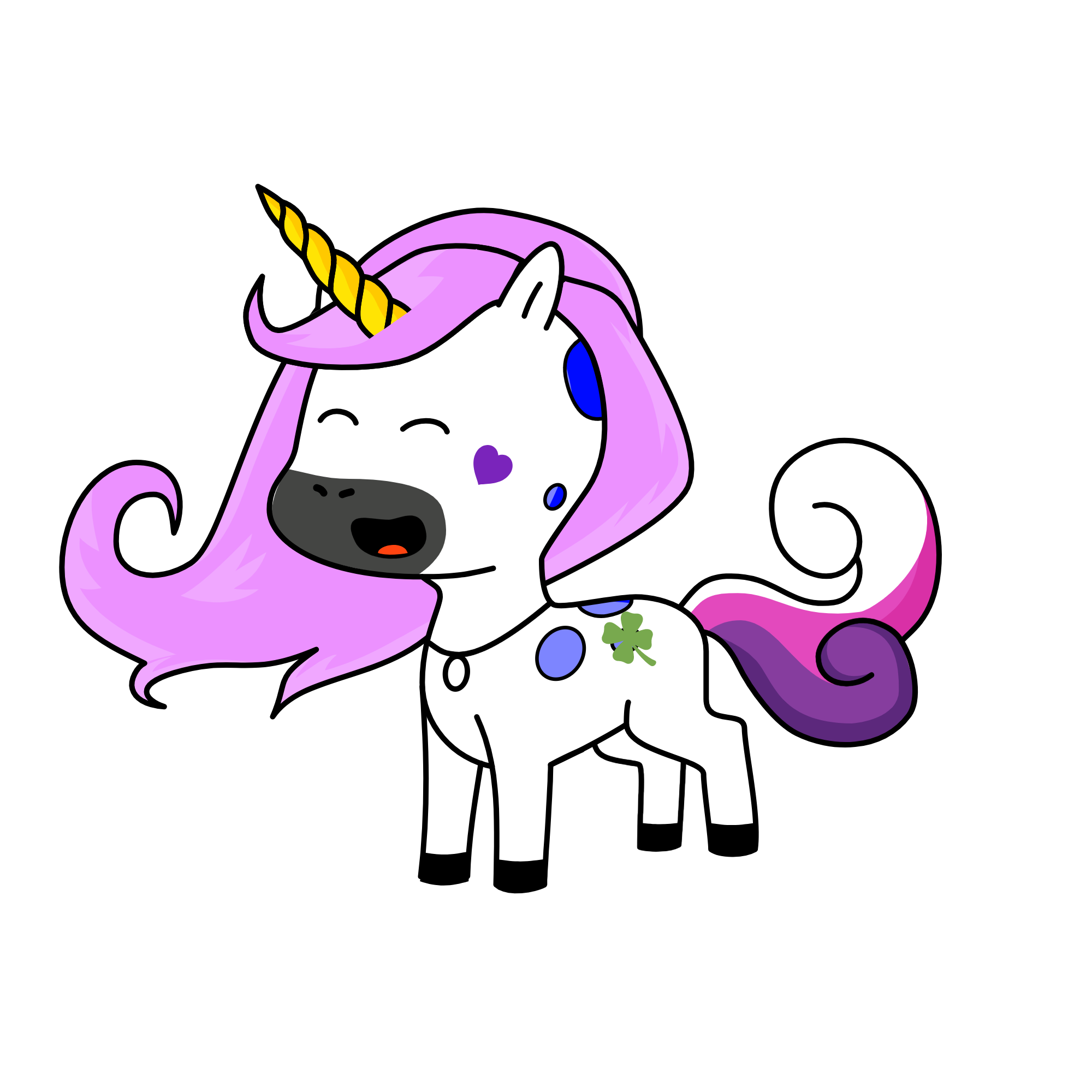lucky, the unicorn