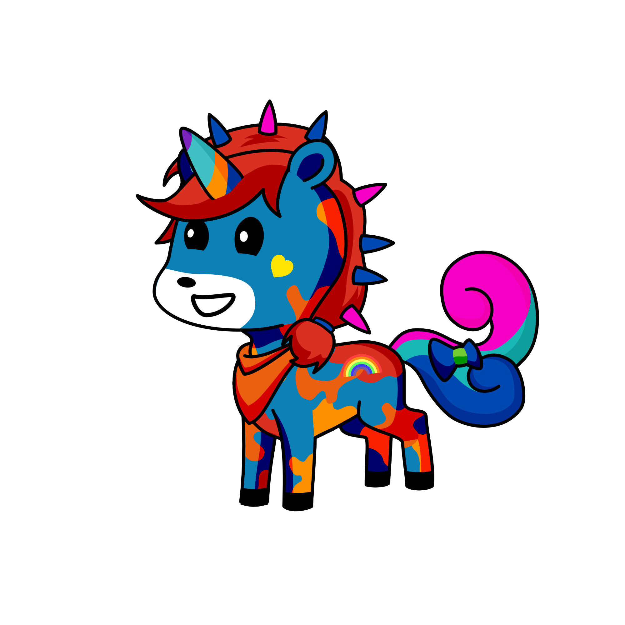 butt, the unicorn