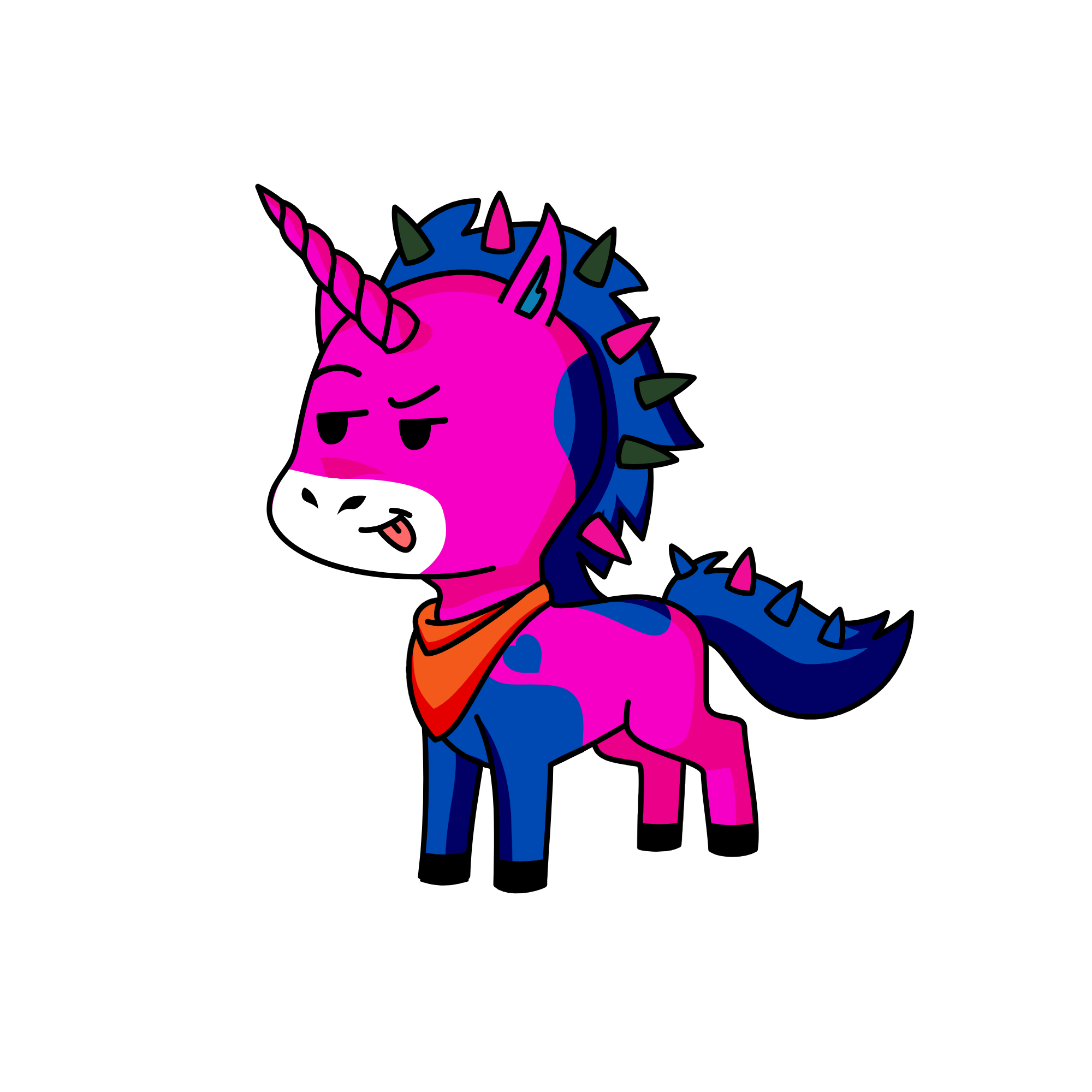 dinsdag, the unicorn