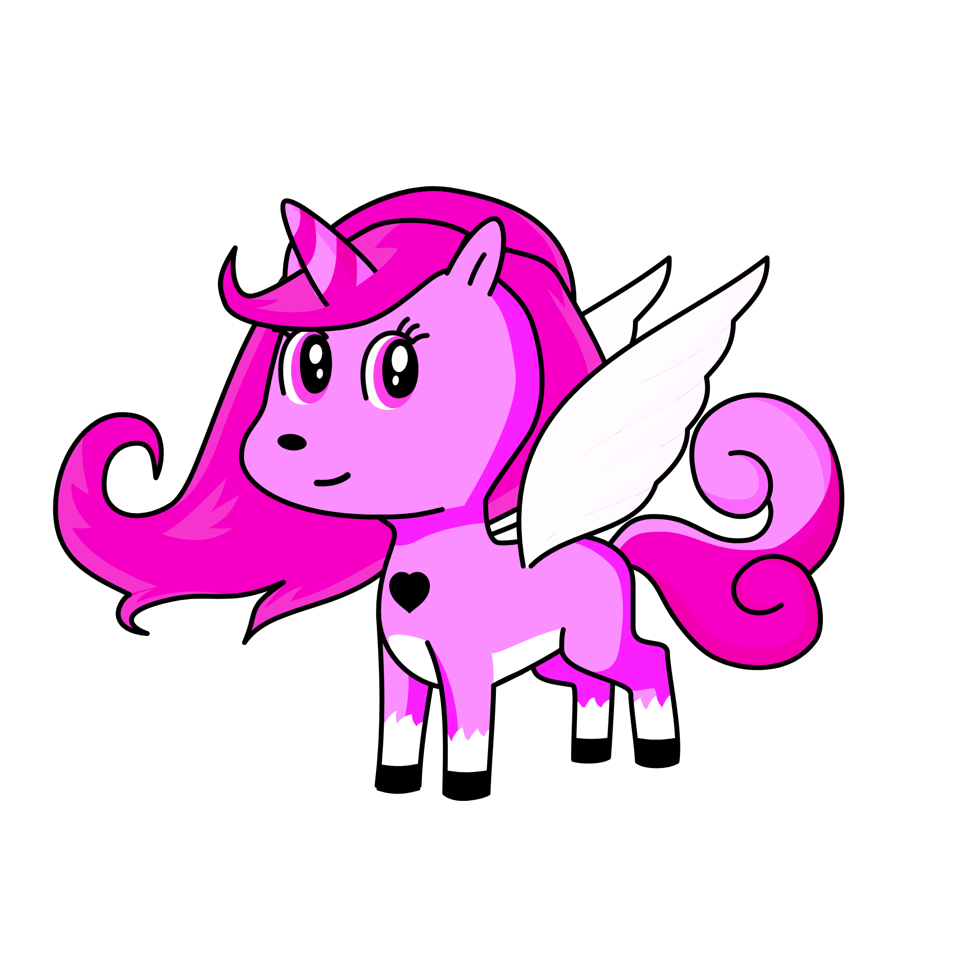 algodão doce, the unicorn