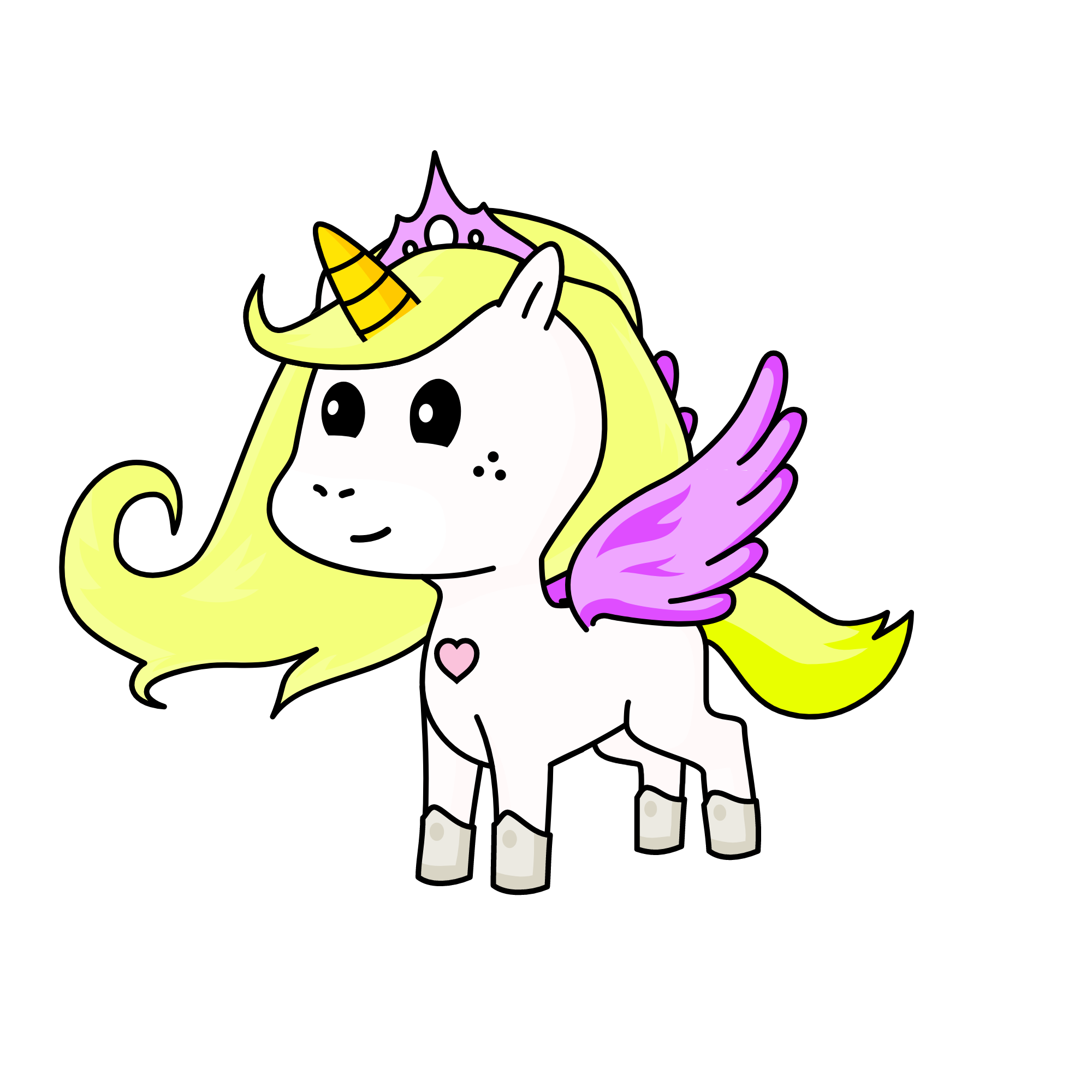 Pinkie, the unicorn