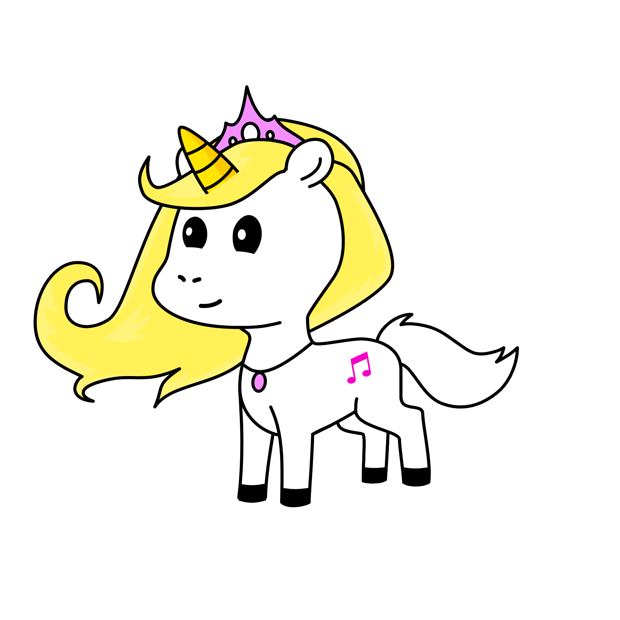 Alice, the unicorn