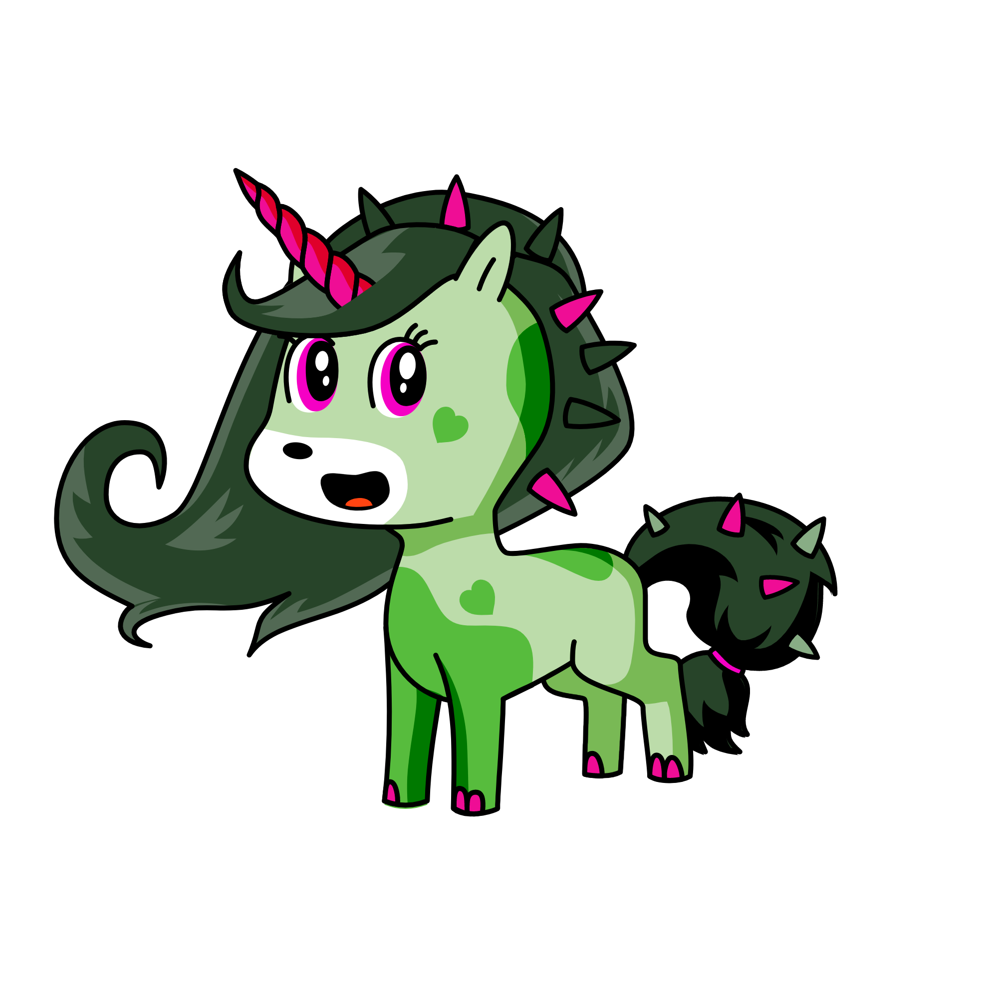 Tomboy, the unicorn