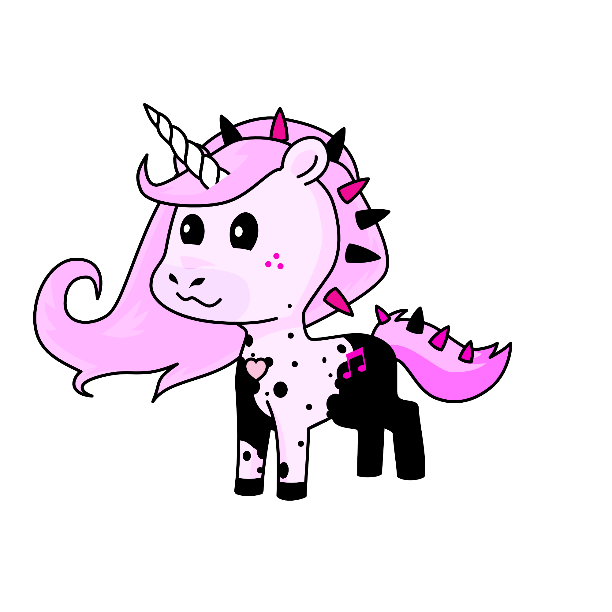 Zéro, the unicorn