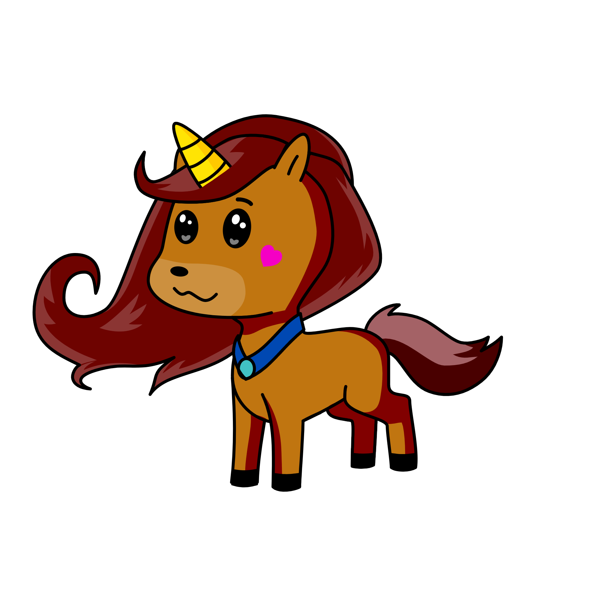 Coco, the unicorn