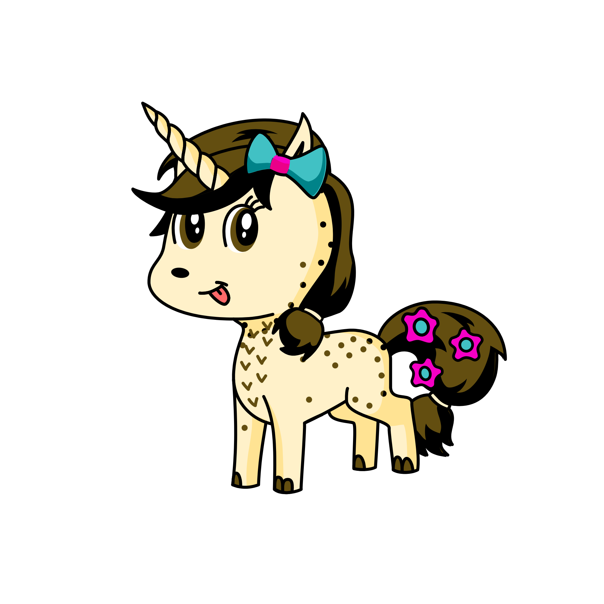 Mocha, the unicorn