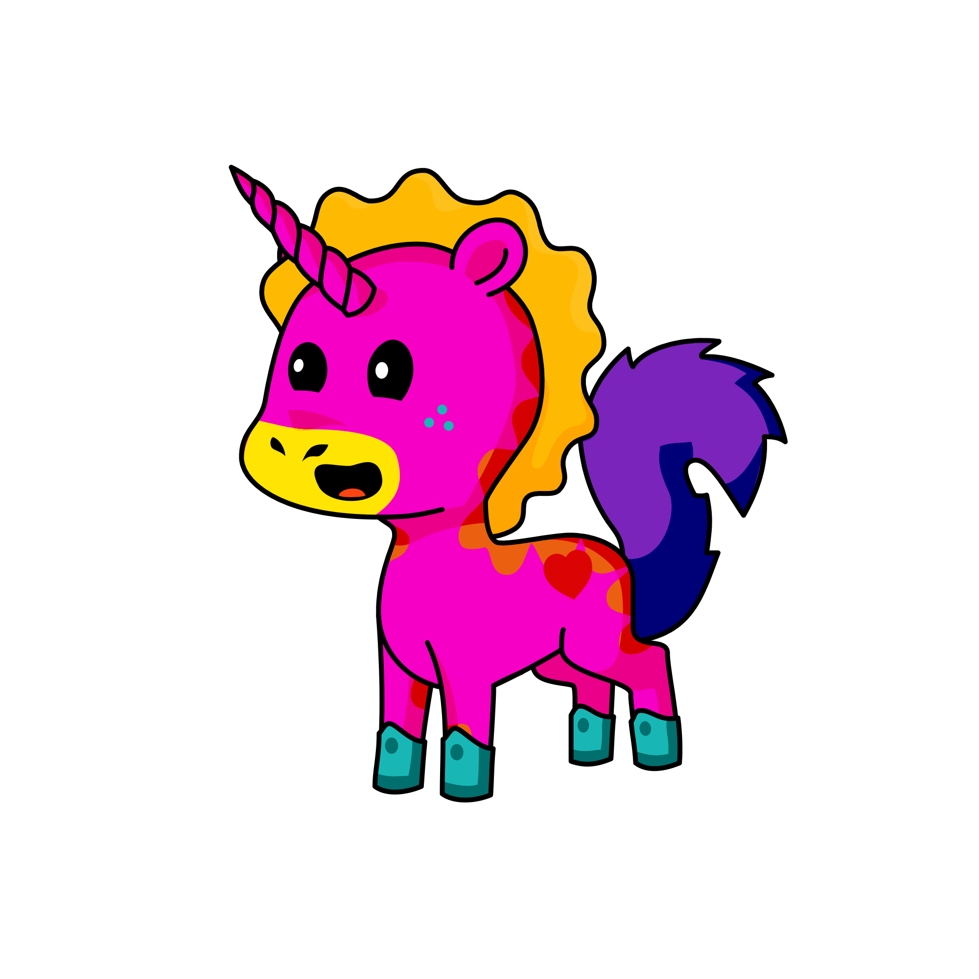 k, the unicorn