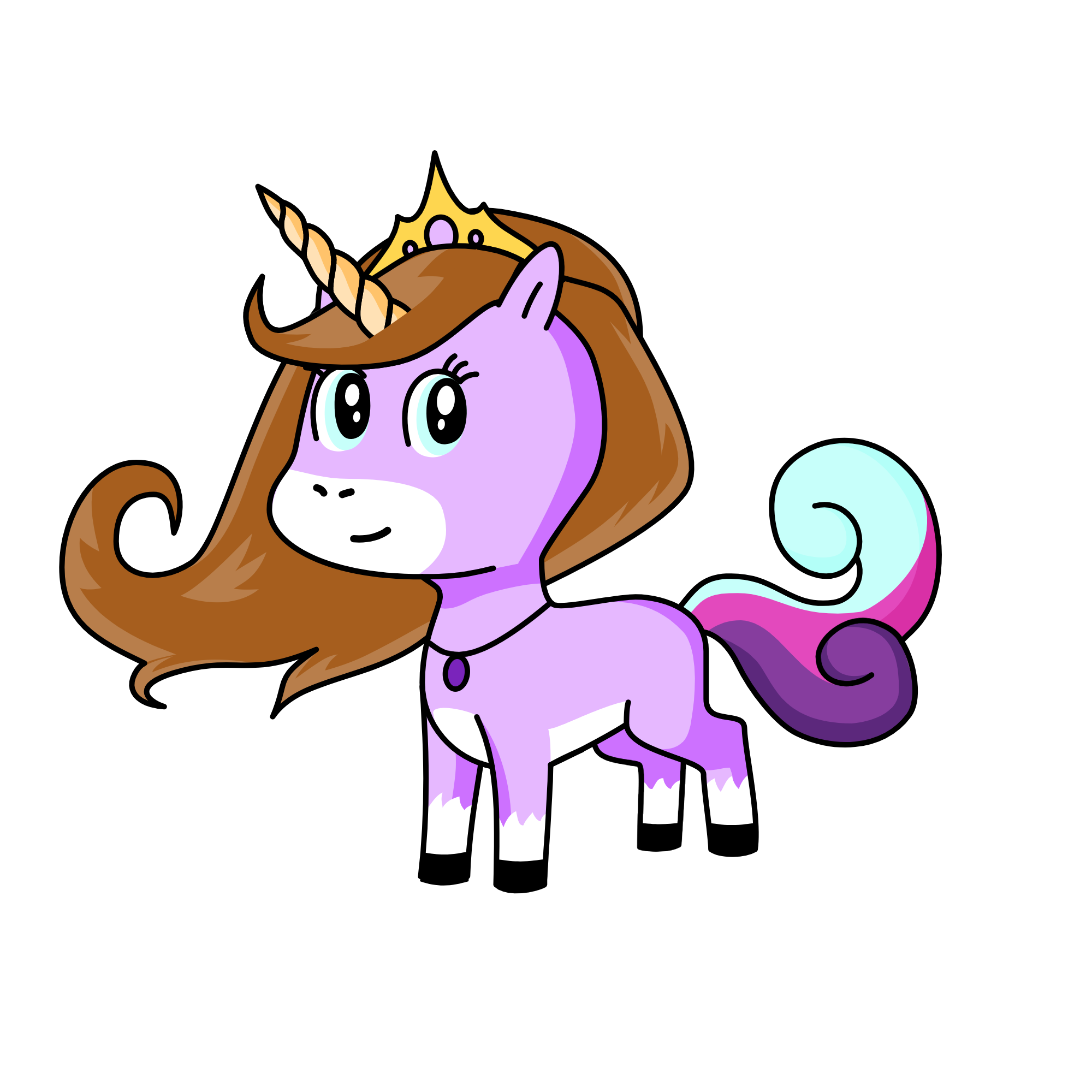 Sofia the first, the unicorn
